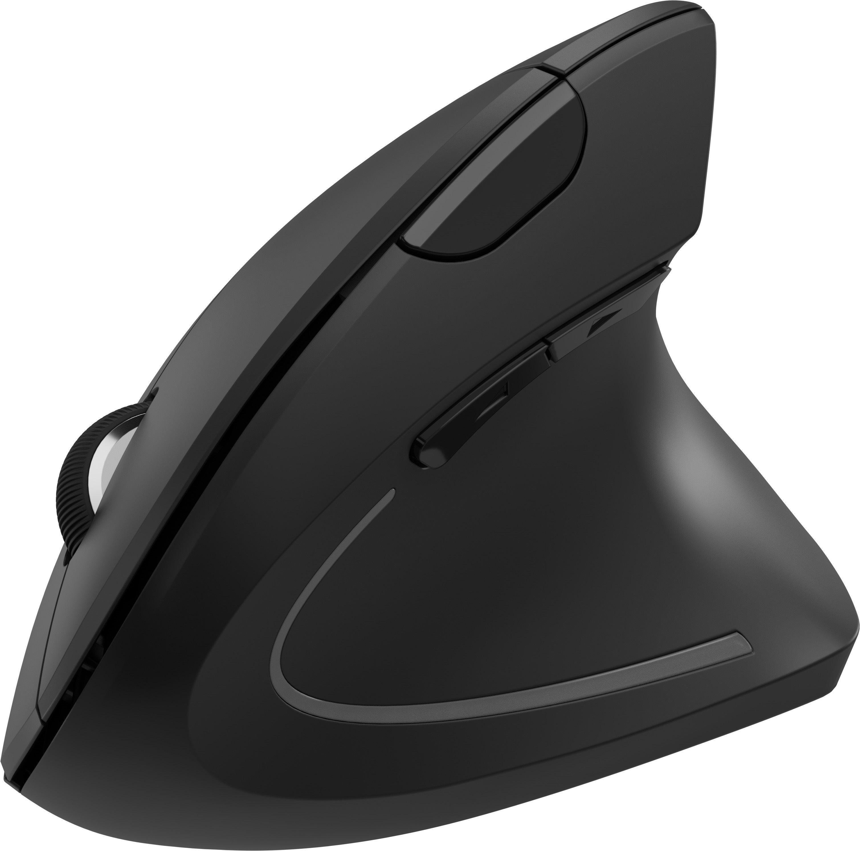 Eternico Wireless 2.4 GHz Vertical Mouse MV100 černá - chytrá myš s dlouhou dobou výdrže a pohodlným designem.