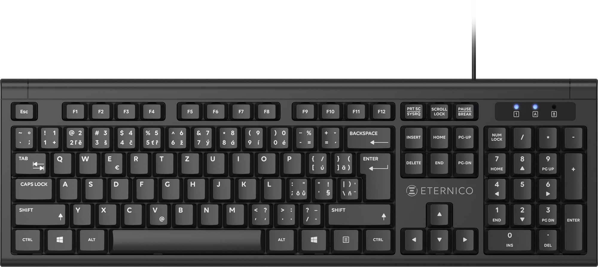Eternico Essential Keyboard Wired KD1000 - CZ/SK