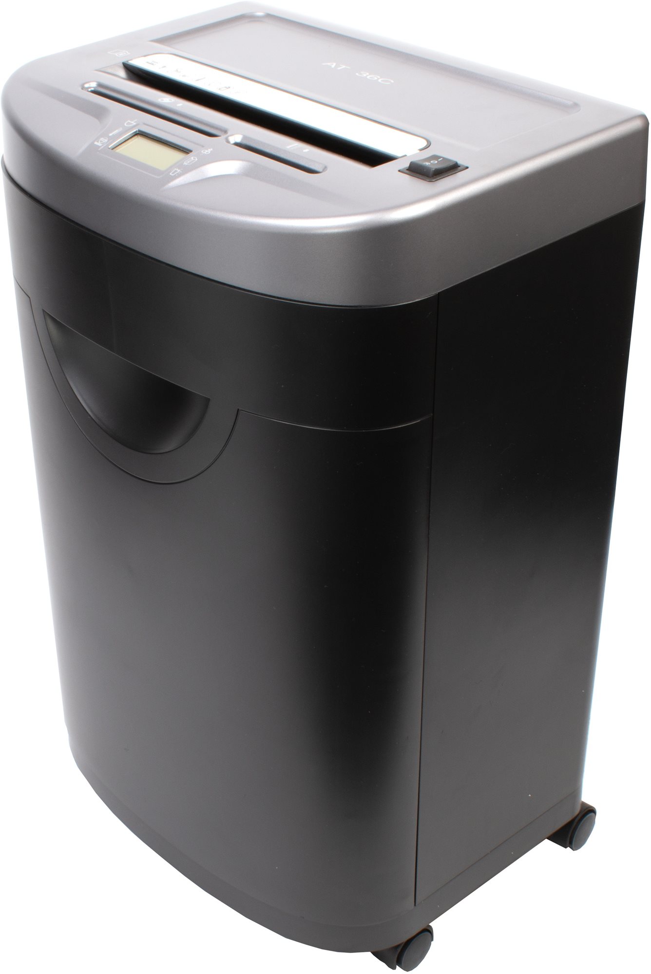 Skartovač AT-36C s moderním designem a ovládacím panelem.