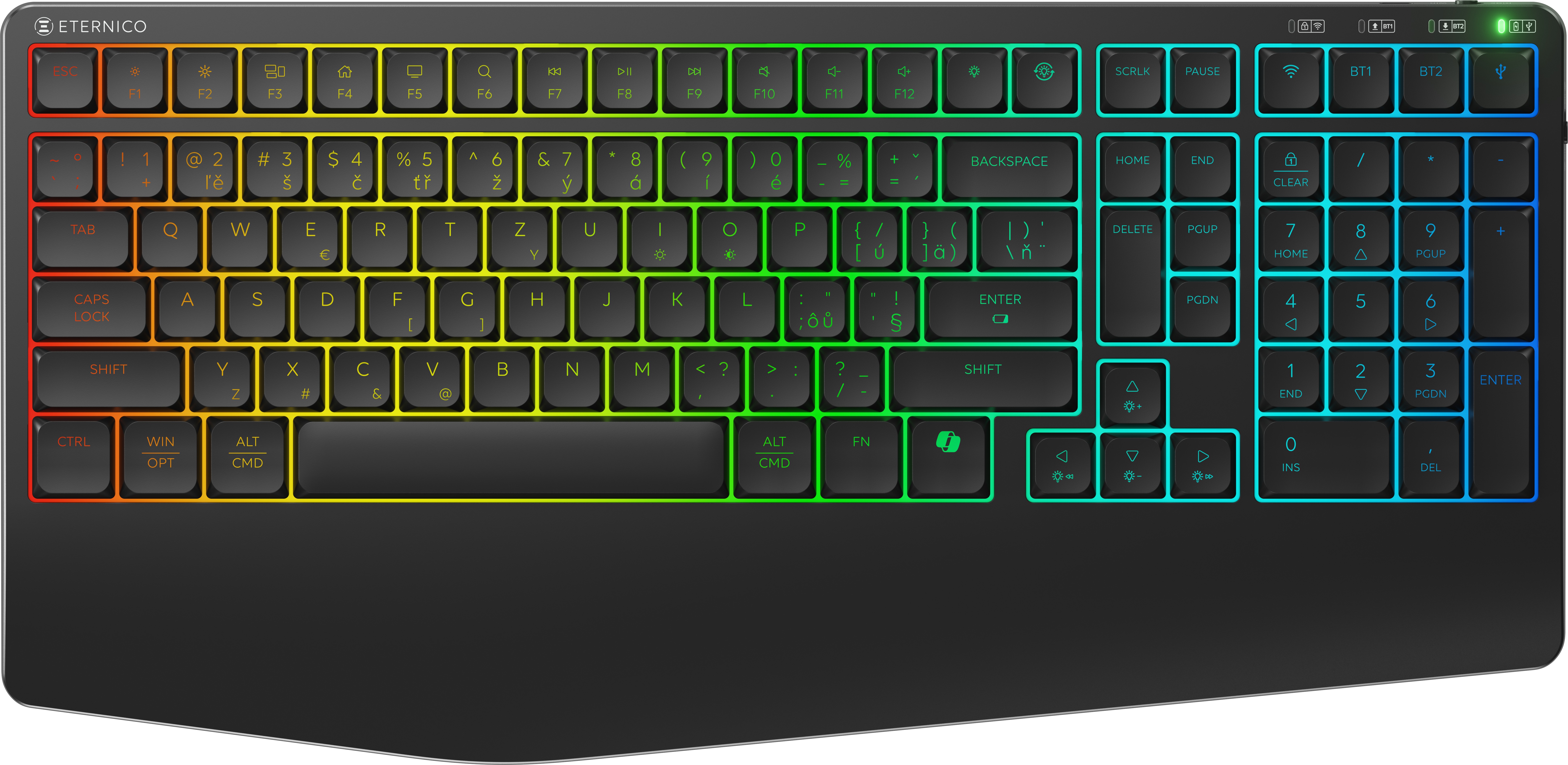 Eternico Wireless Mechanical Keyboard MKS7150 - CZ/SK