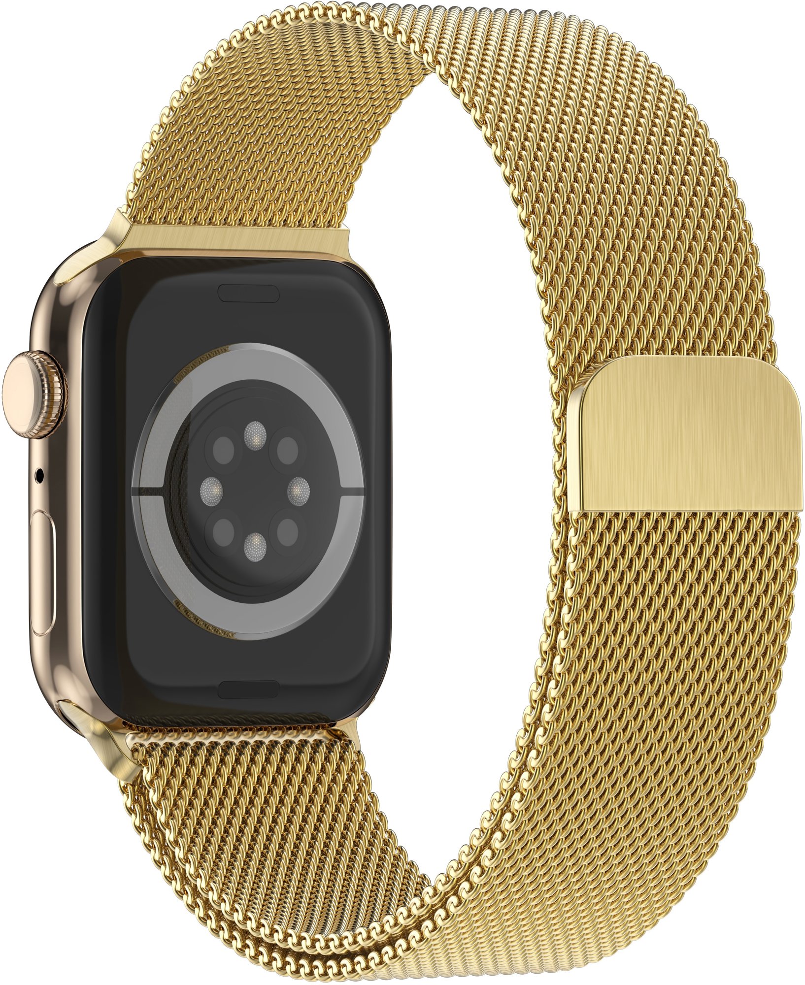 Eternico Elegance Milanese pro Apple Watch 42mm / 44mm / 45mm / Ultra 49mm gold