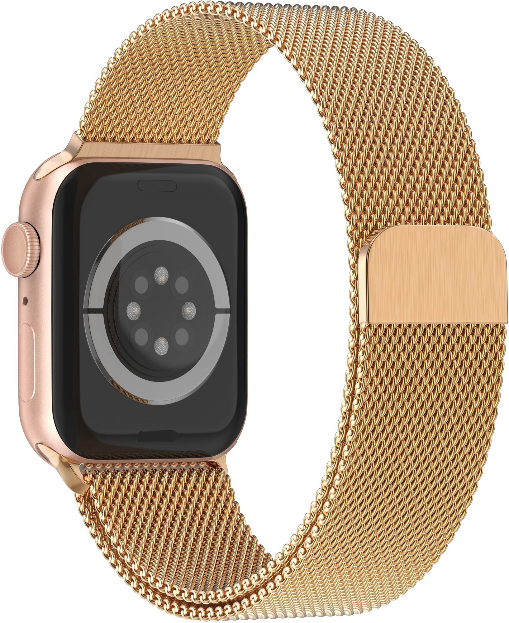 Eternico Elegance Milanese pro Apple Watch 44mm / 45mm / 46mm / Ultra 49mm rose gold