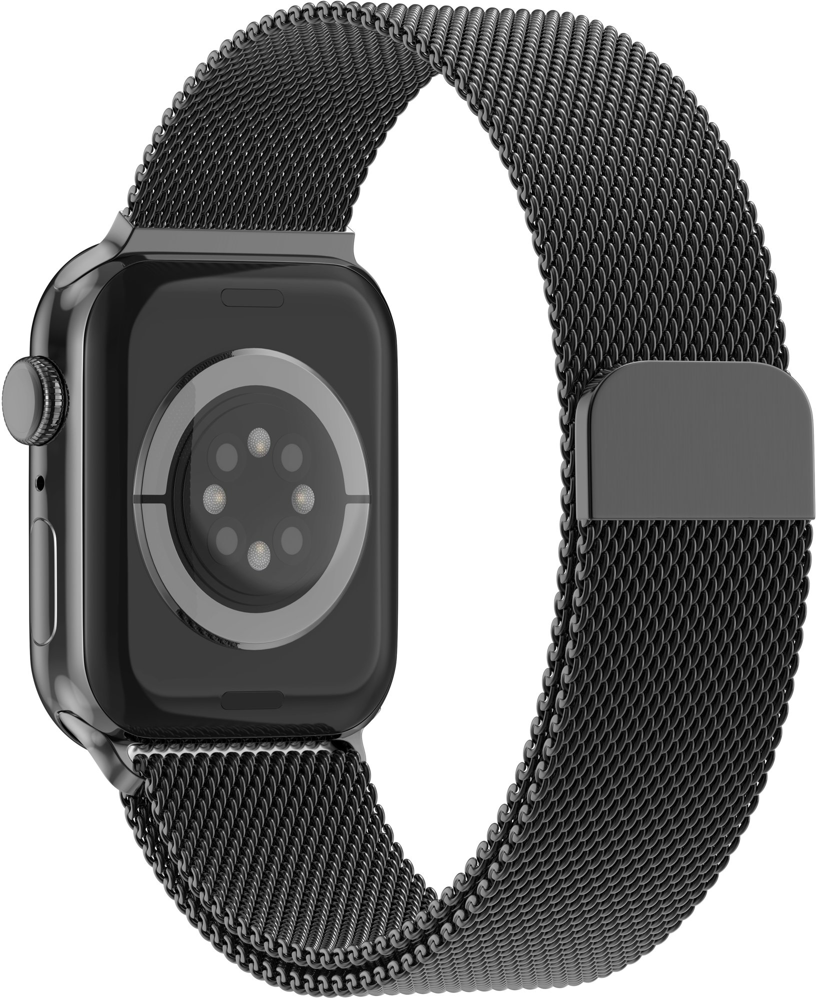 Eternico Elegance Milanese pro Apple Watch 42mm / 44mm / 45mm / Ultra 49mm black