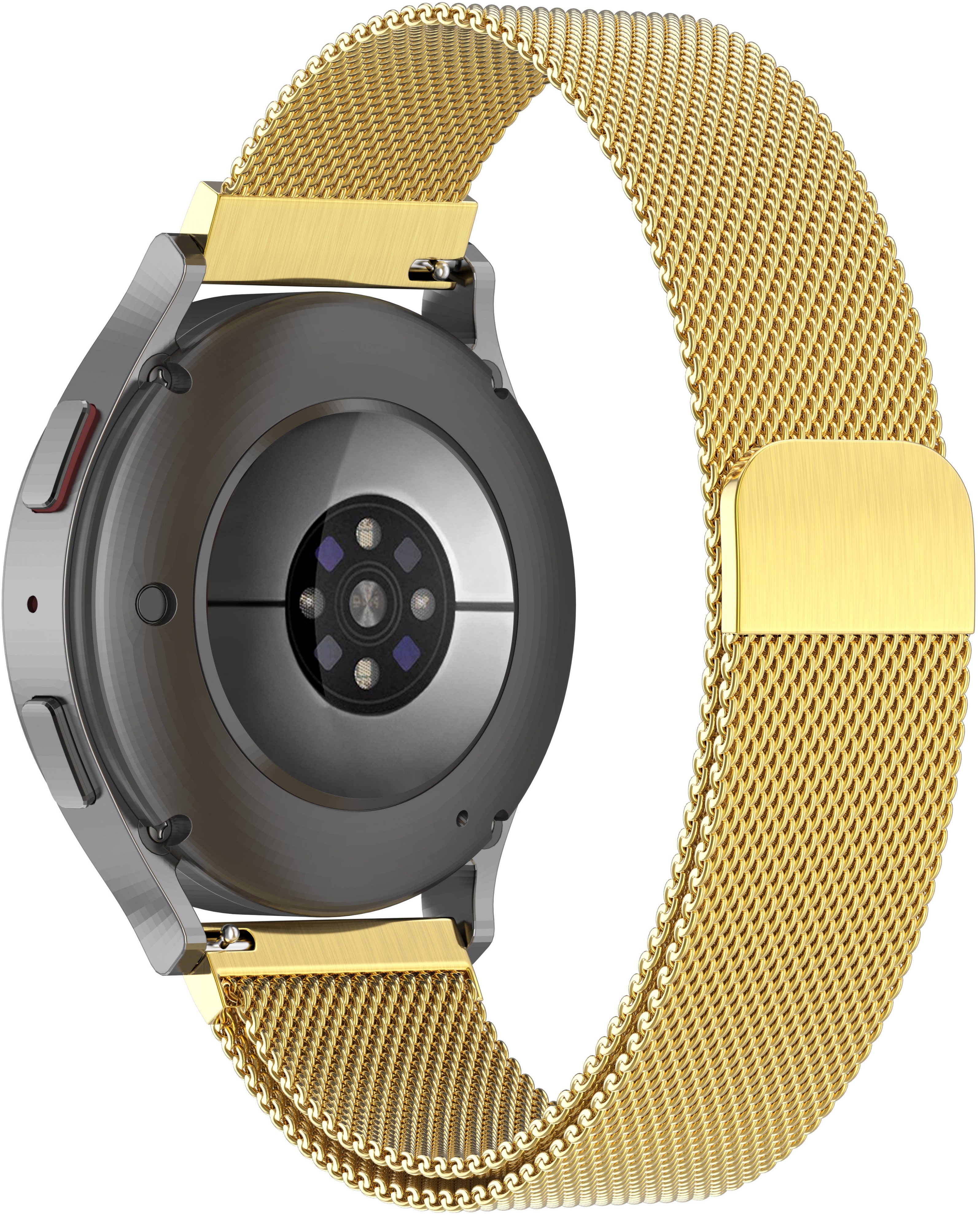Eternico Elegance Milanese pro Universal Quick Release 22mm gold