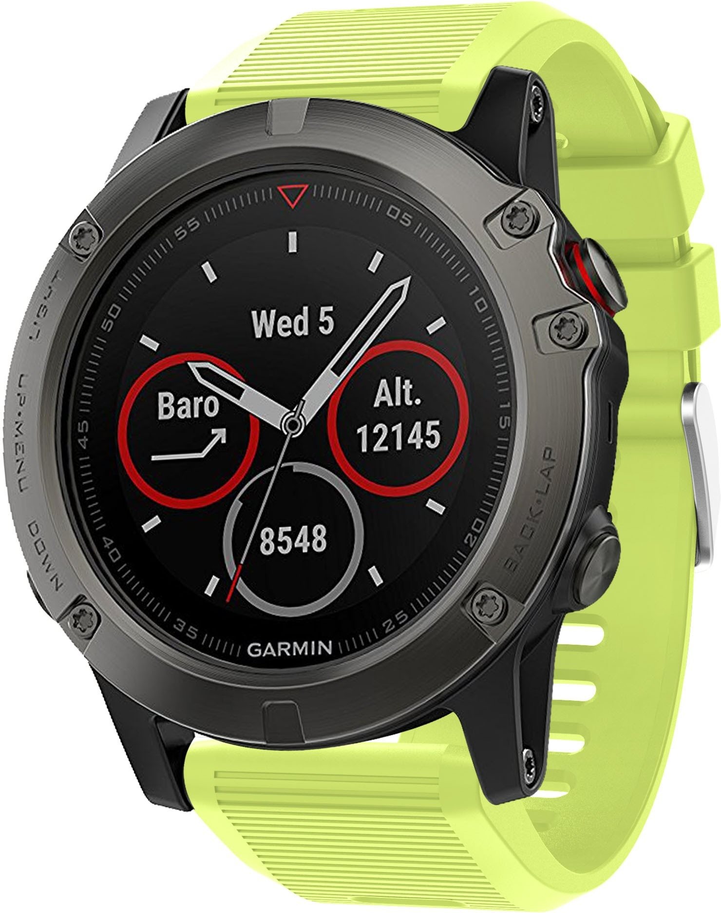 Eternico Essential pro Garmin QuickFit 26mm Limetkový