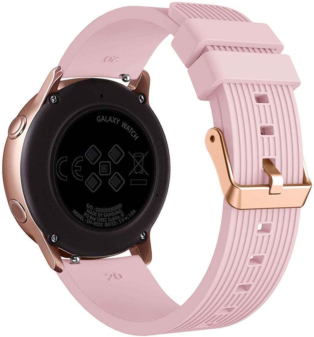 Eternico Essential Vertical Grain Rose Gold Buckle universal Quick Release 20mm růžový