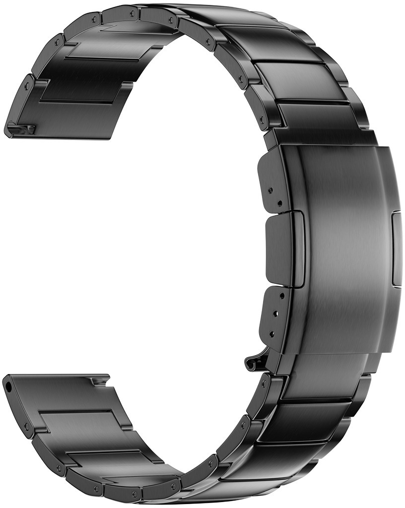 Eternico Titanium Buckle pro Quick Release 22mm black