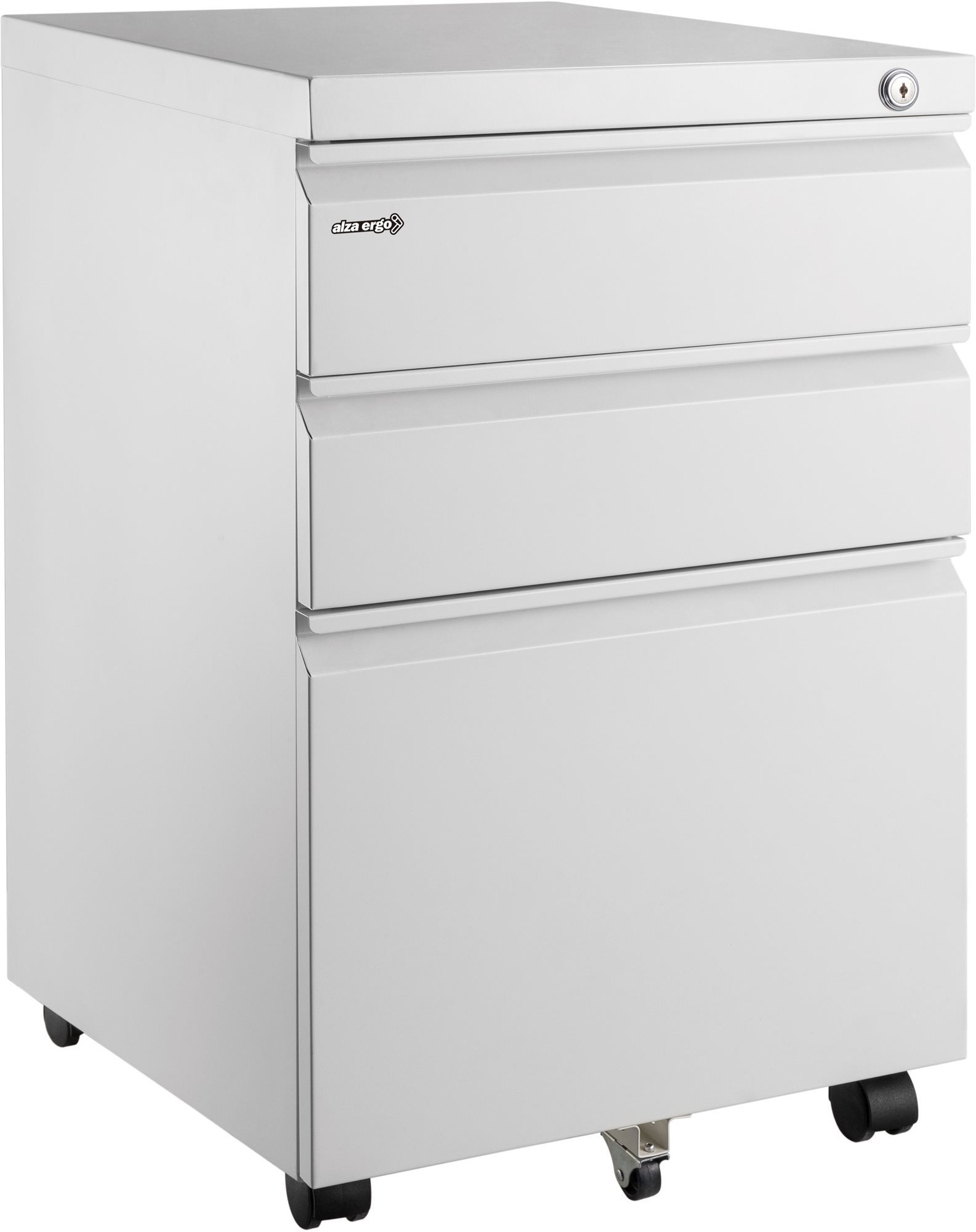 AlzaErgo FC330 bílý - moderní kontejner pro kancelář a domácnost