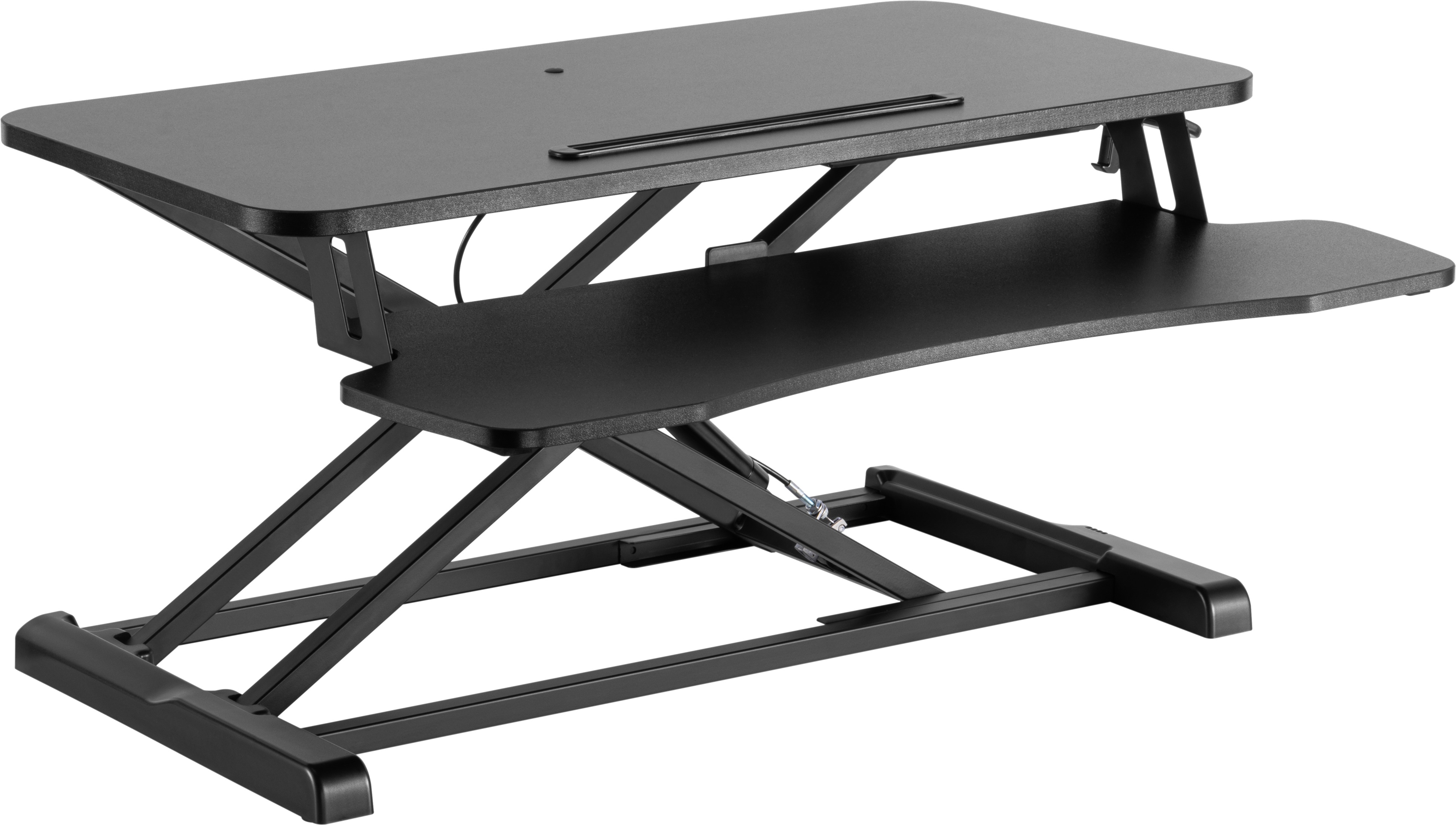 AlzaErgo Riser ER1 Sit-Stand černý - ergonomický podstavec pod monitor