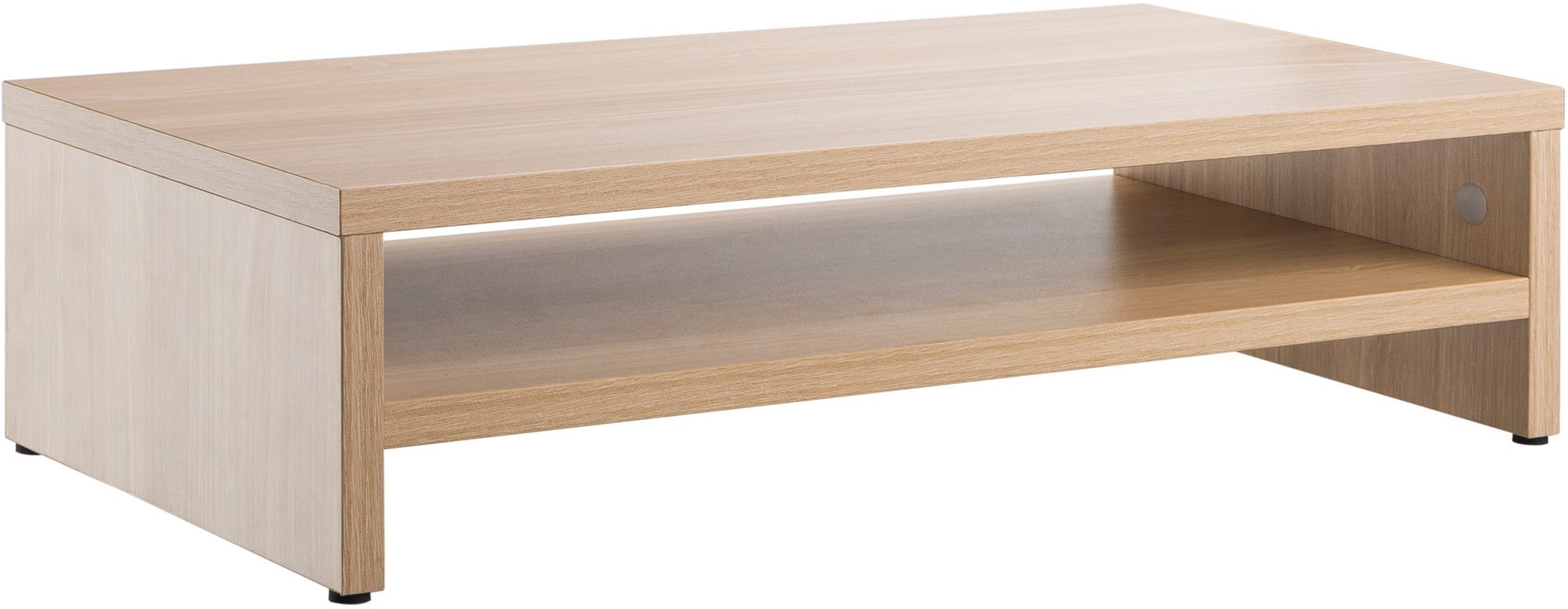AlzaErgo Riser ER160WH dýha - ergonomický podstavec pro monitor