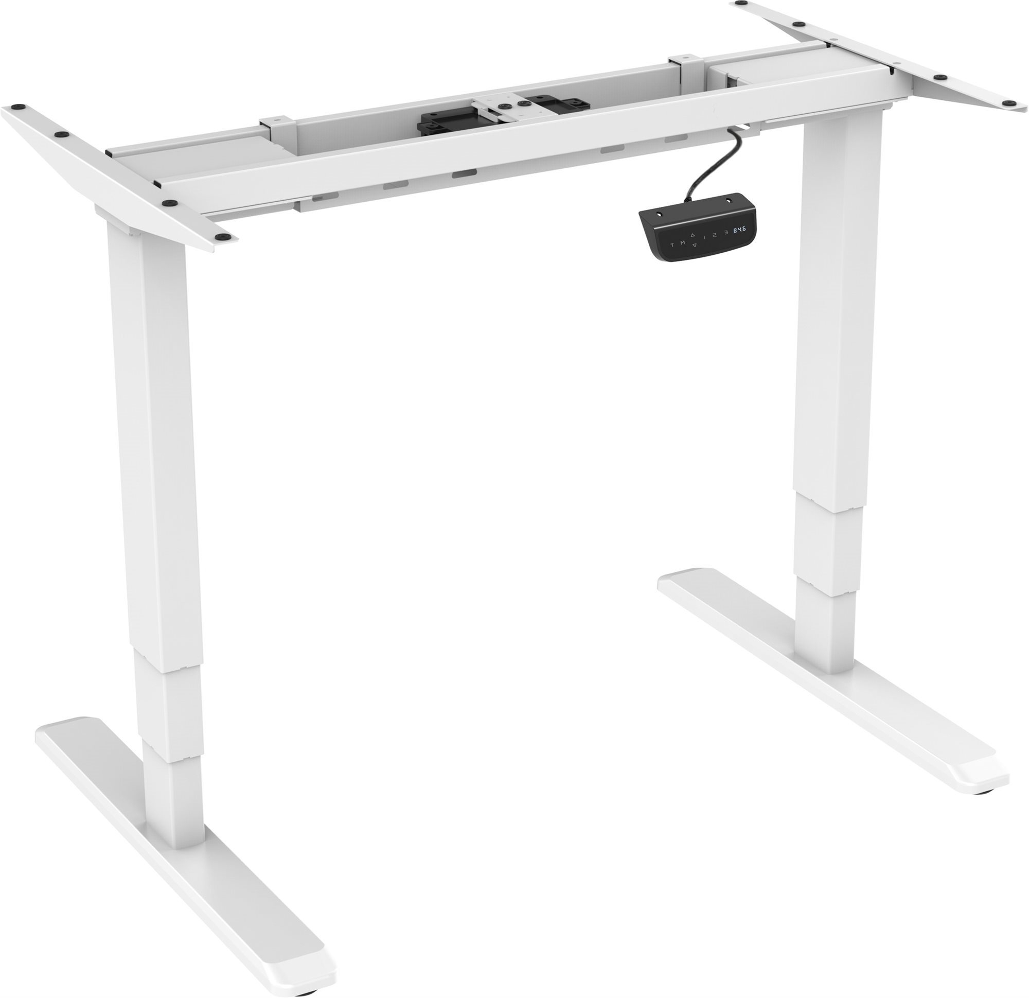 AlzaErgo Table ET1 NewGen bílý - ergonomický pracovní stůl