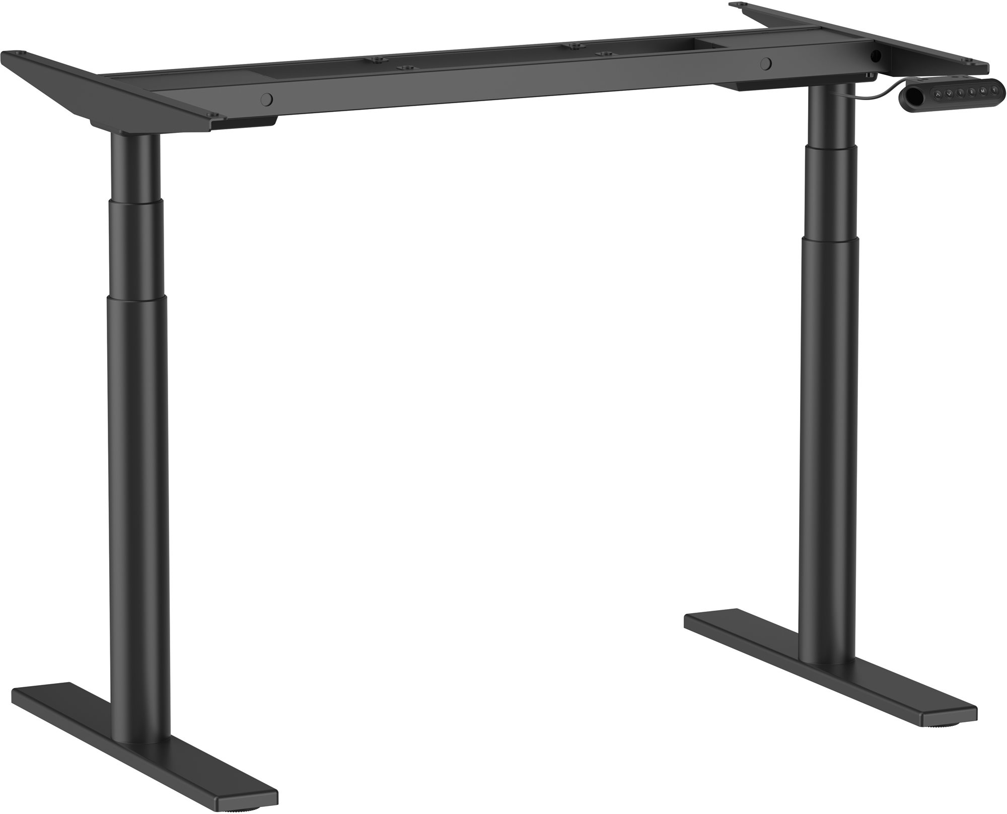 AlzaErgo Table ET1 Ionic černý - ergonomický polohovací stůl