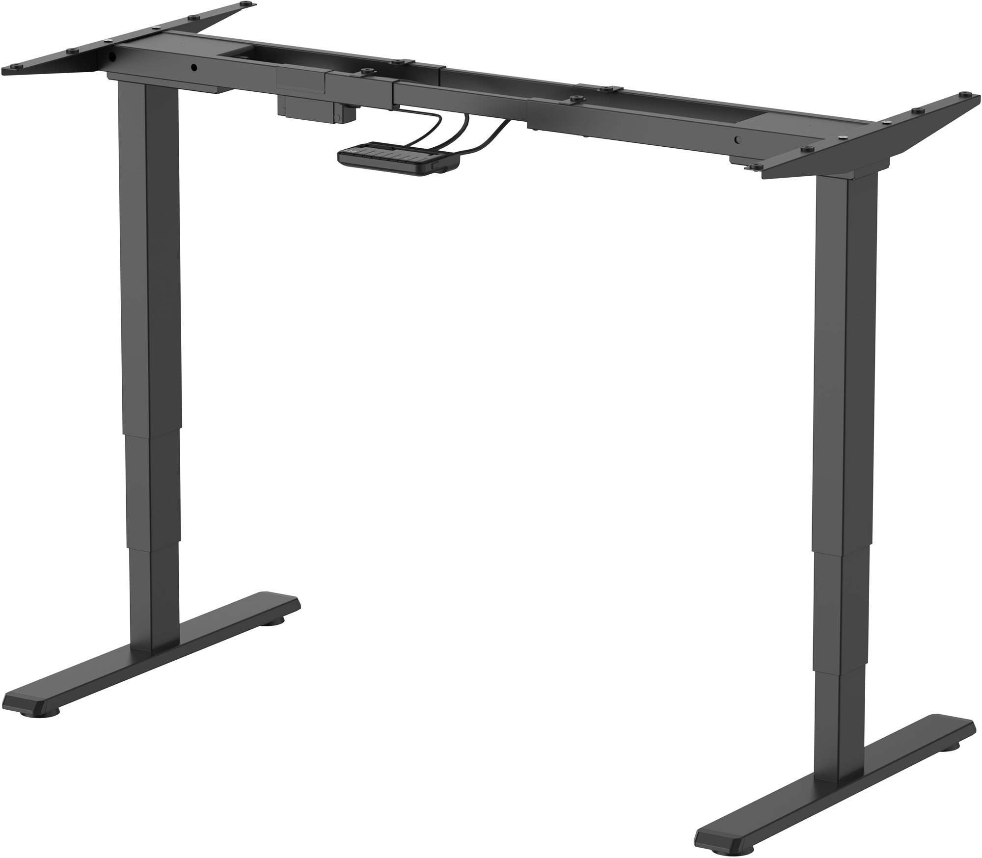 AlzaErgo Table ET1 Essential černý kancelářský stůl