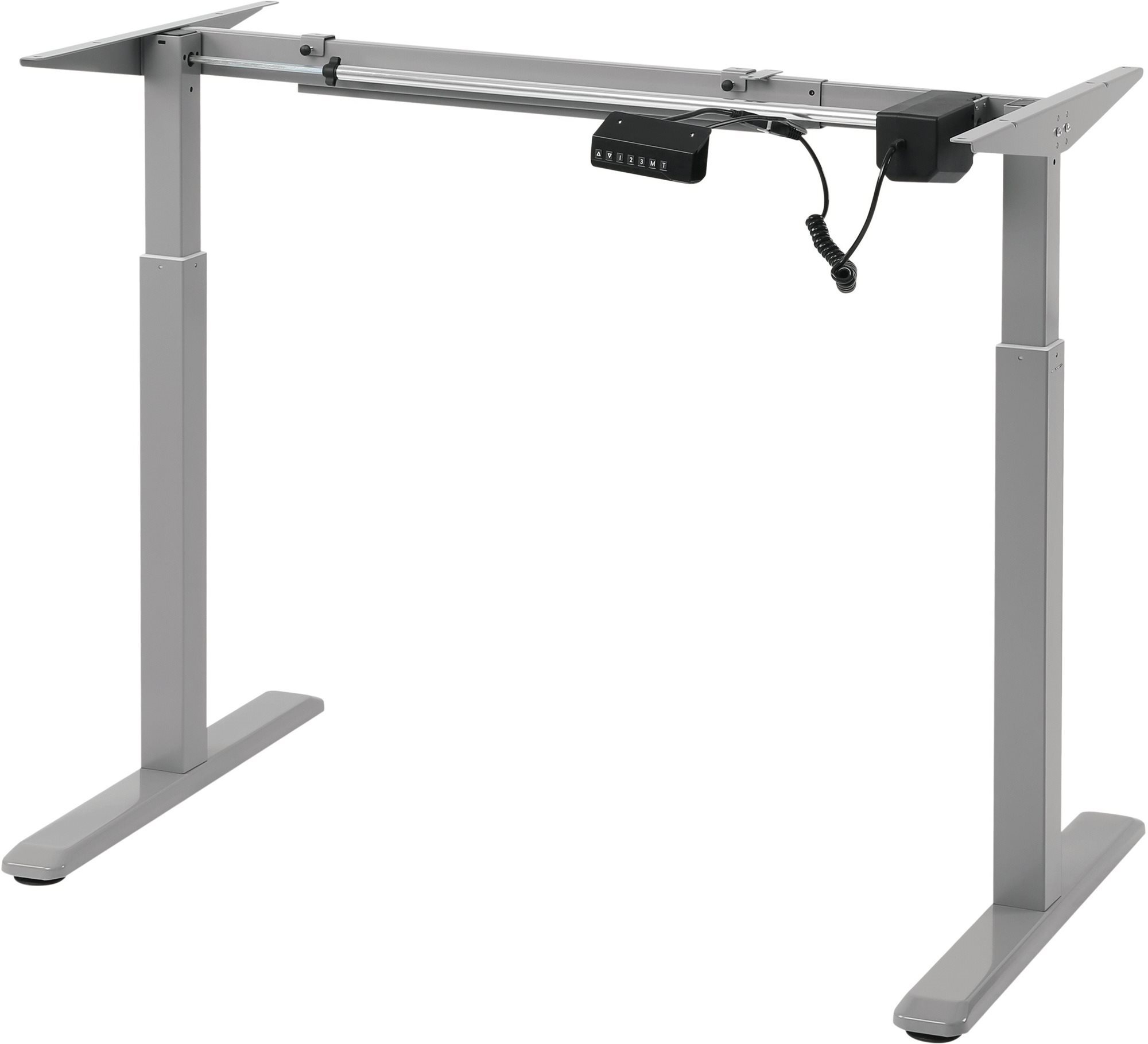 AlzaErgo Table ET2 šedý - moderní kancelářský stůl
