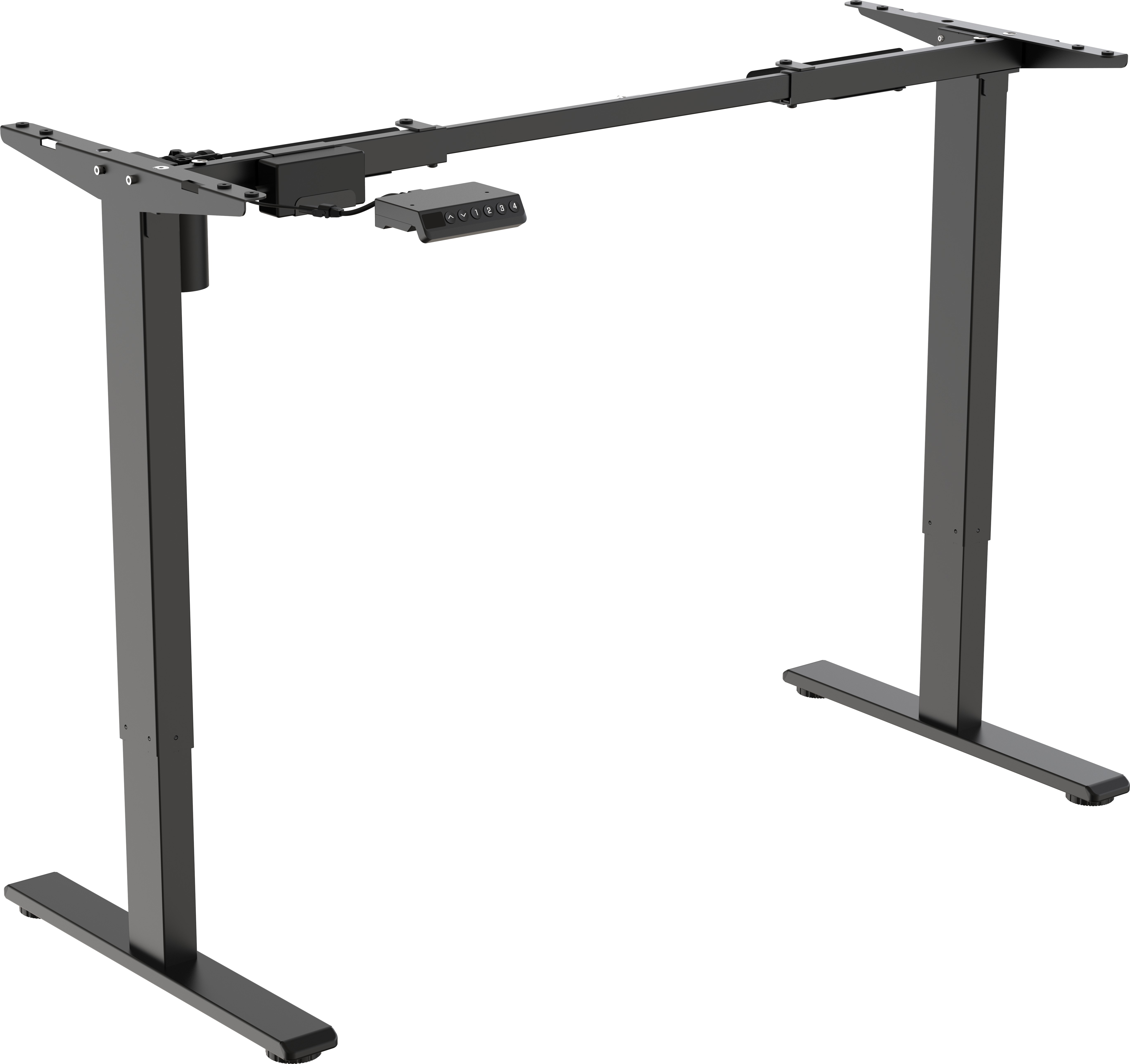 AlzaErgo Table ET2 Essential černý - polohovací kancelářský stůl