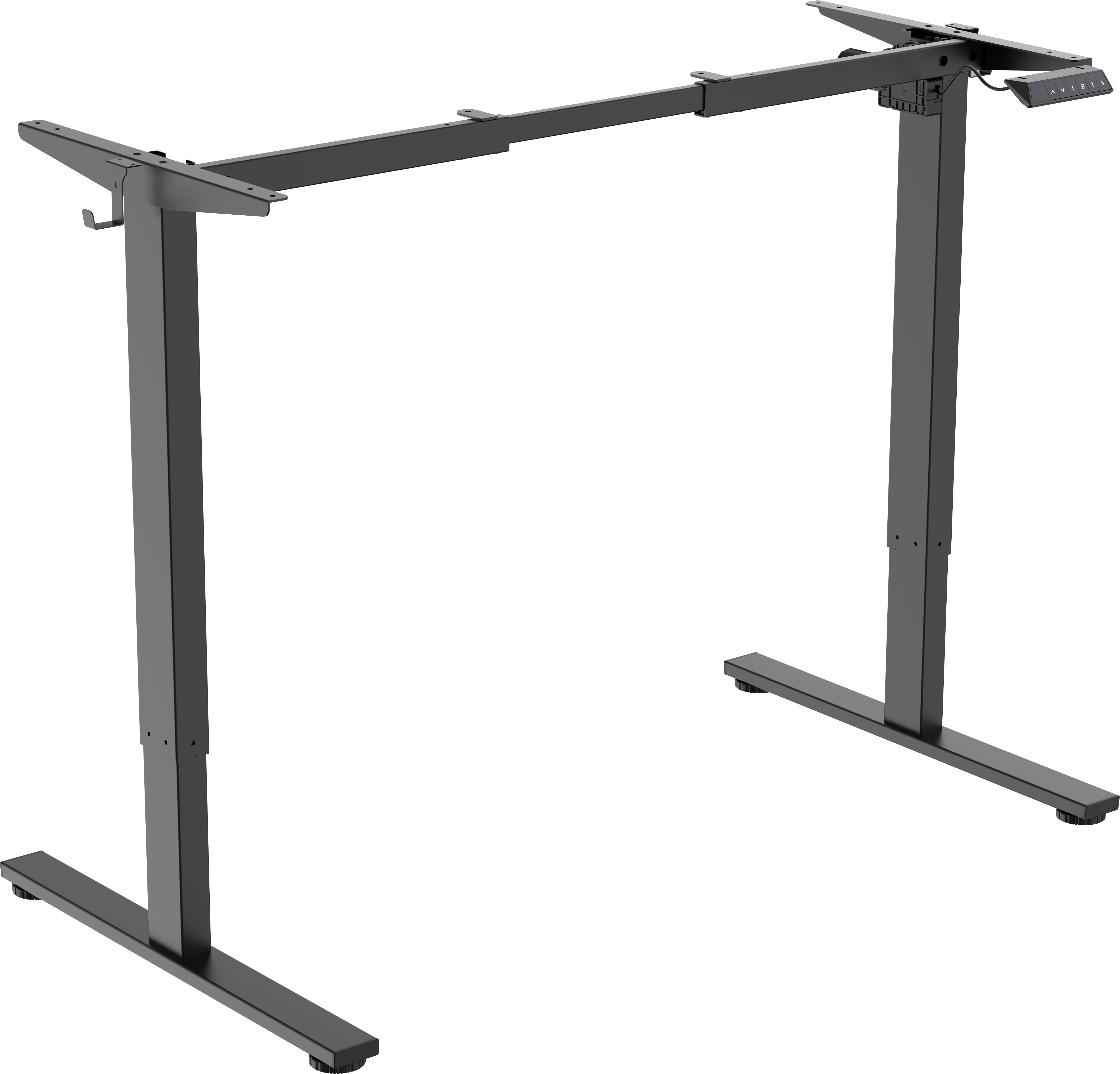 AlzaErgo Table ET2 Core černý - moderní polohovací kancelářský stůl
