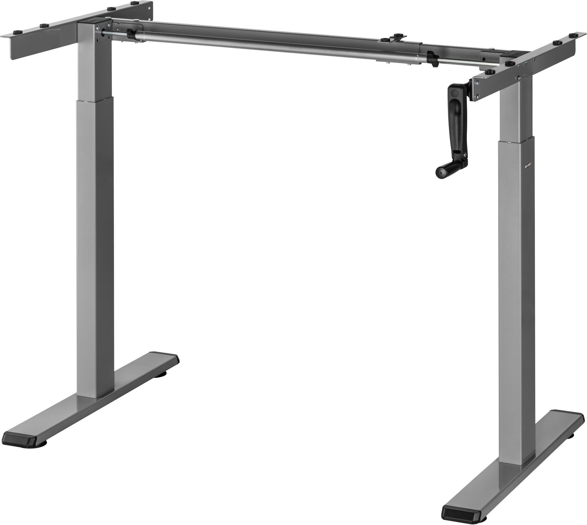 AlzaErgo Table ET3 Essential šedý polohovací stůl