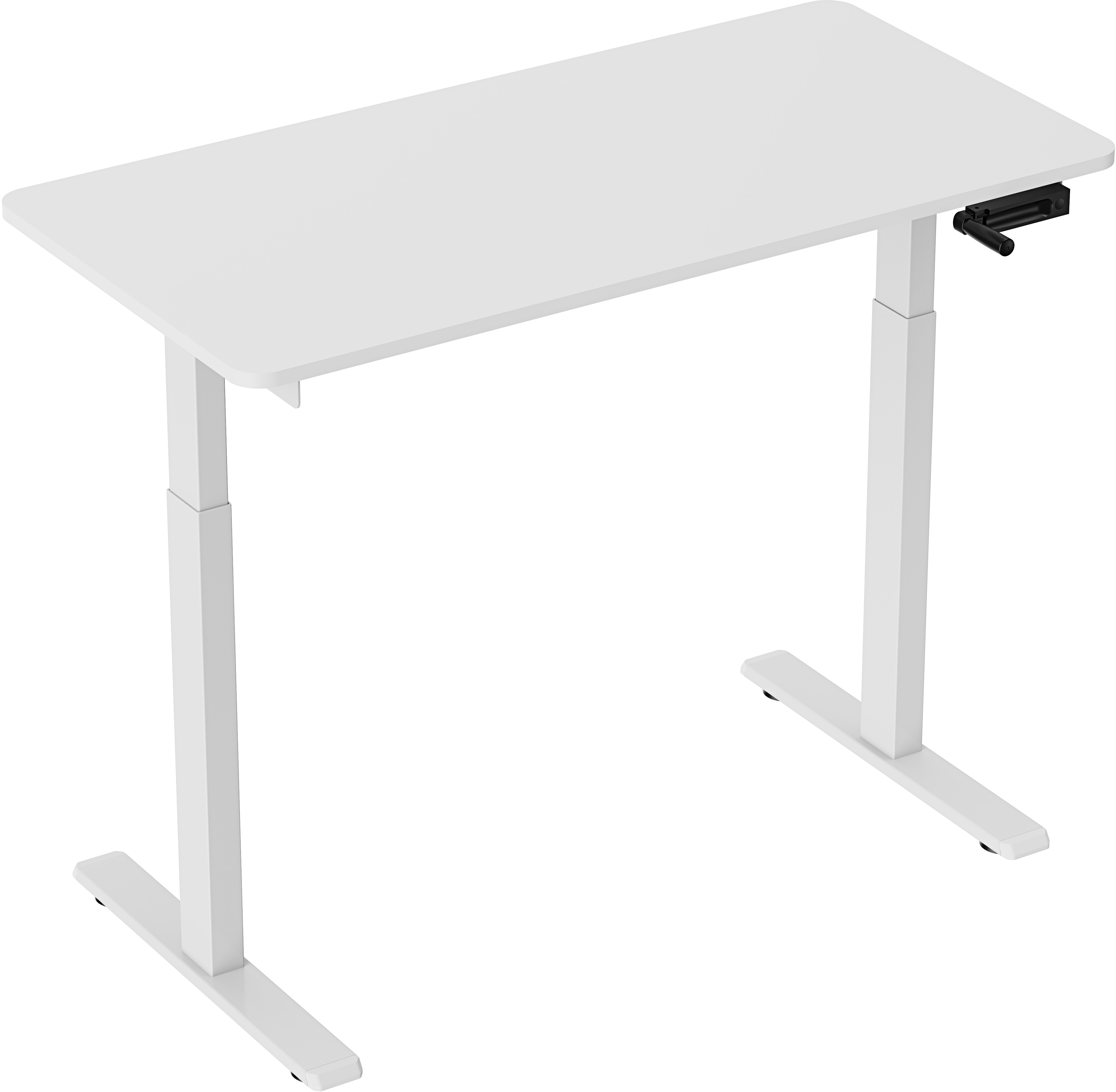 Bílý kancelářský stůl AlzaErgo Table ET5 AiO Essential 140×70 cm