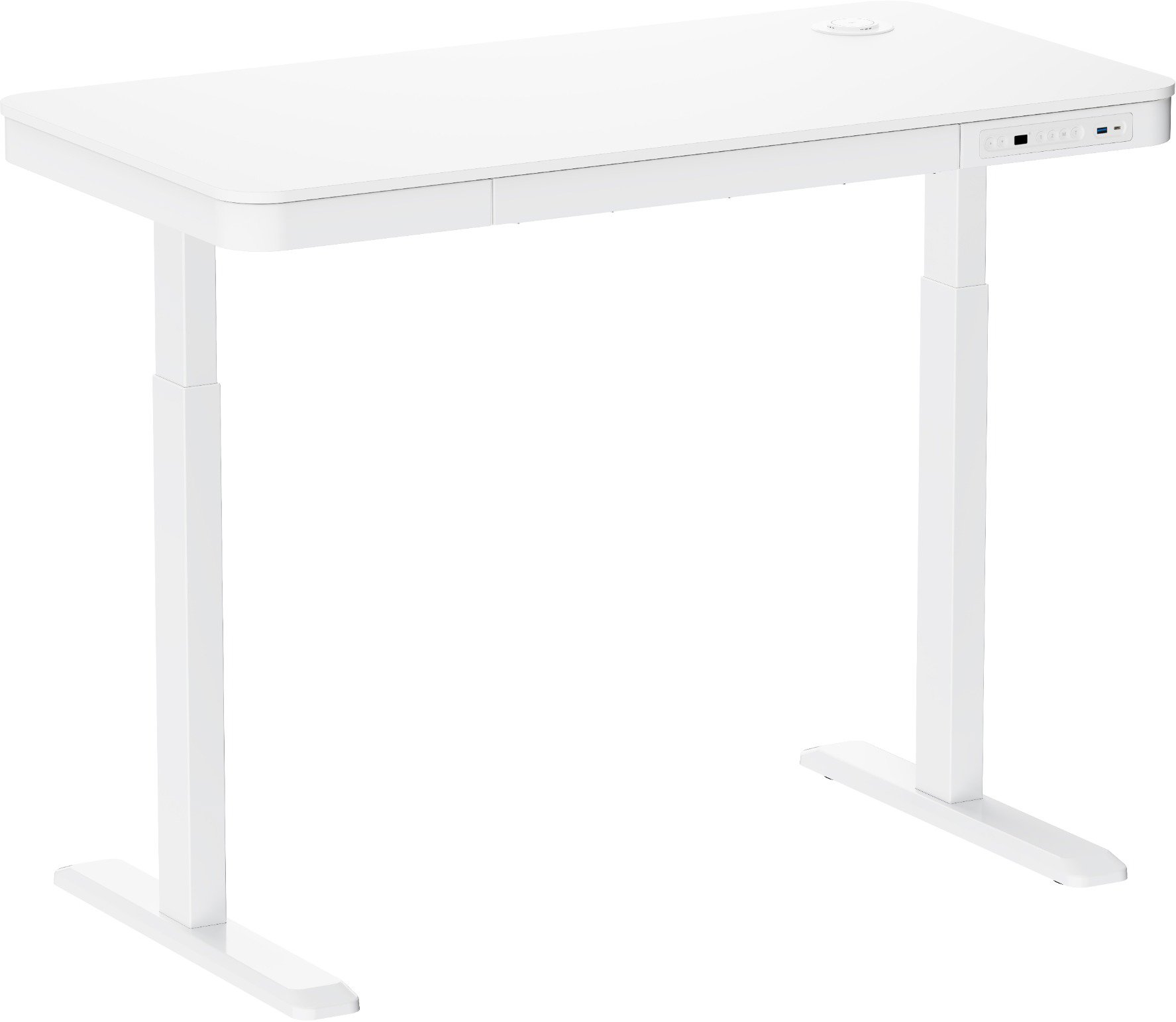 AlzaErgo Table ET6 AiO Charge 118x60 cm bílý