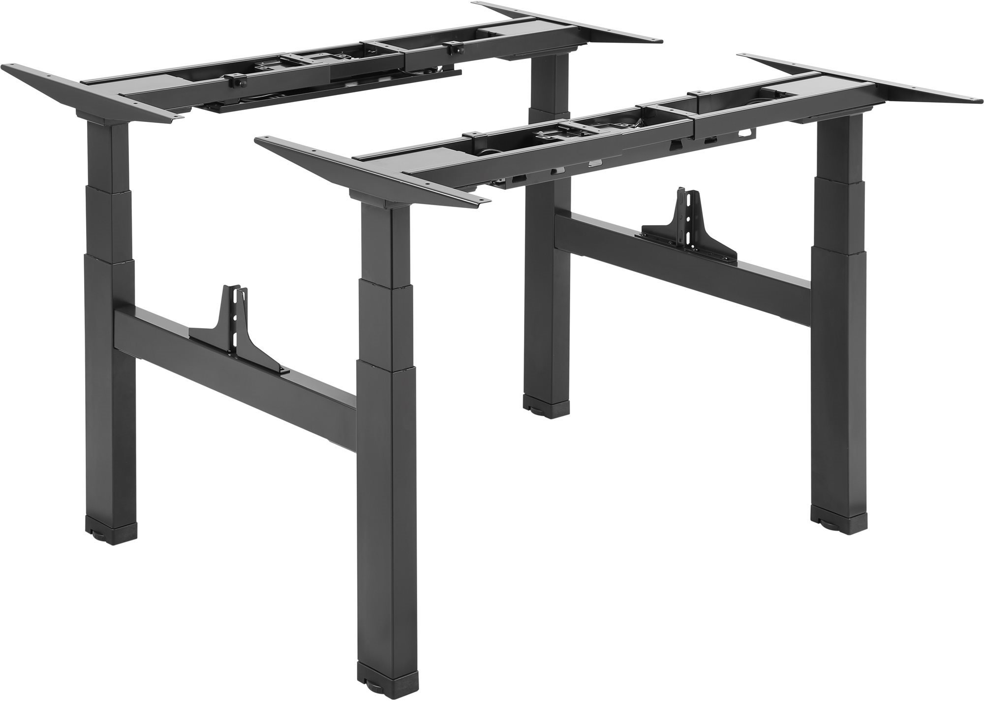 Alzaergo Table ET22-B černý - ergonomický kancelářský stůl