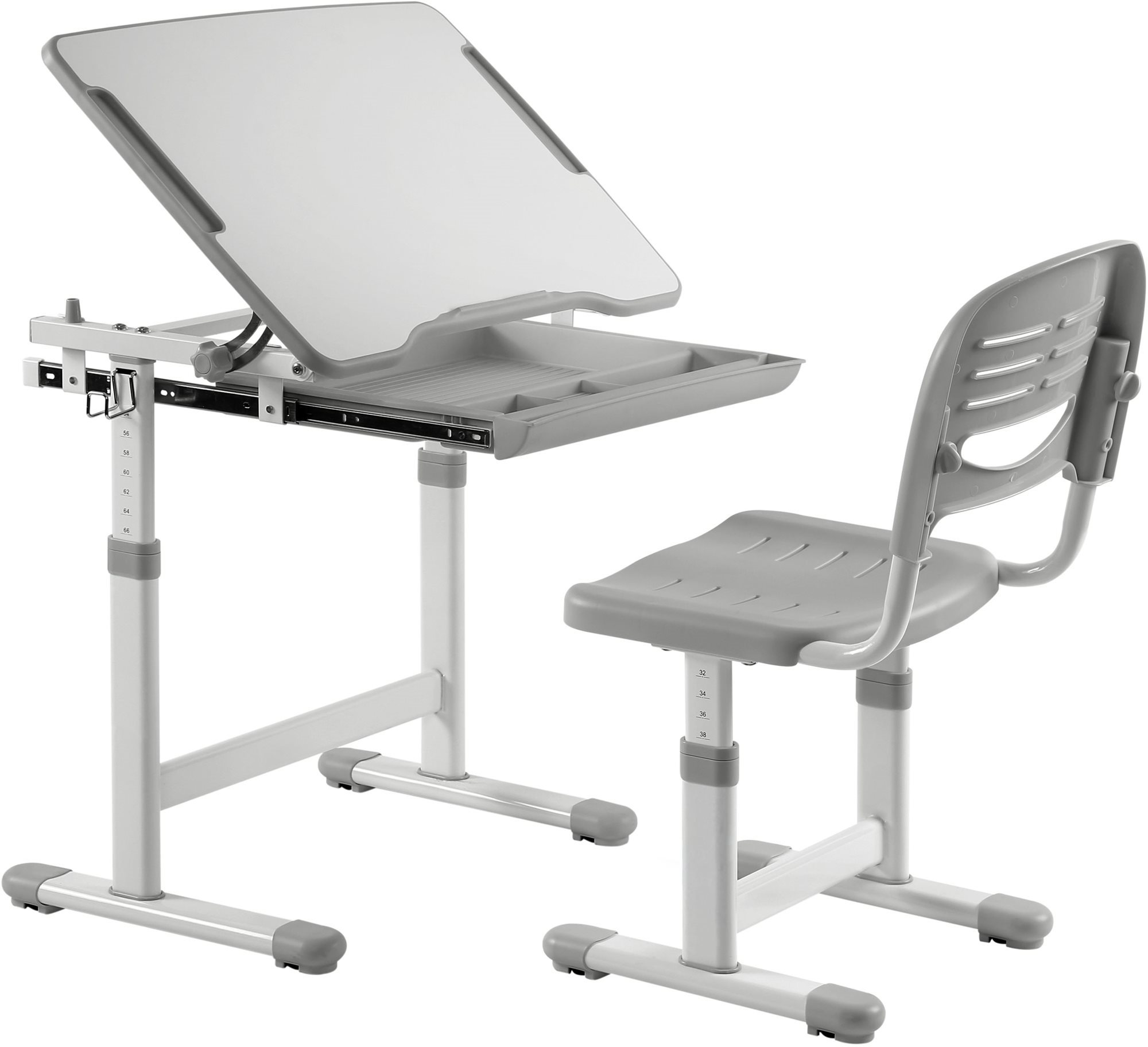 AlzaErgo Table ETJ100 šedý psací stůl