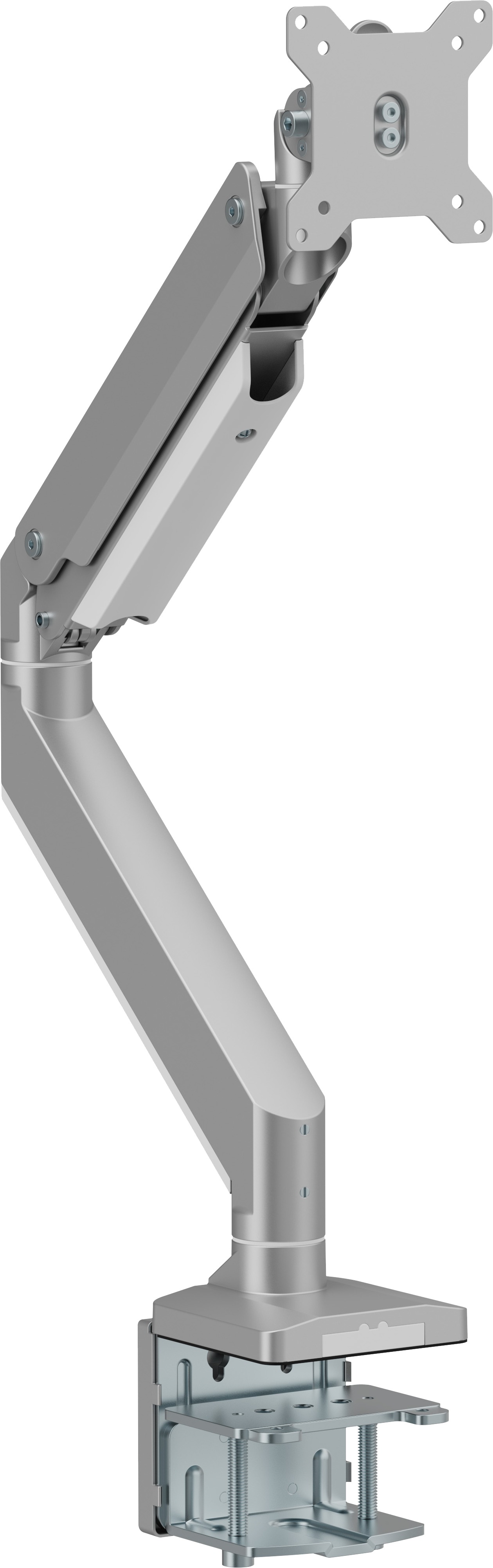 AlzaErgo Arm S50S Heavy Duty stříbrný - robustní držák na monitor