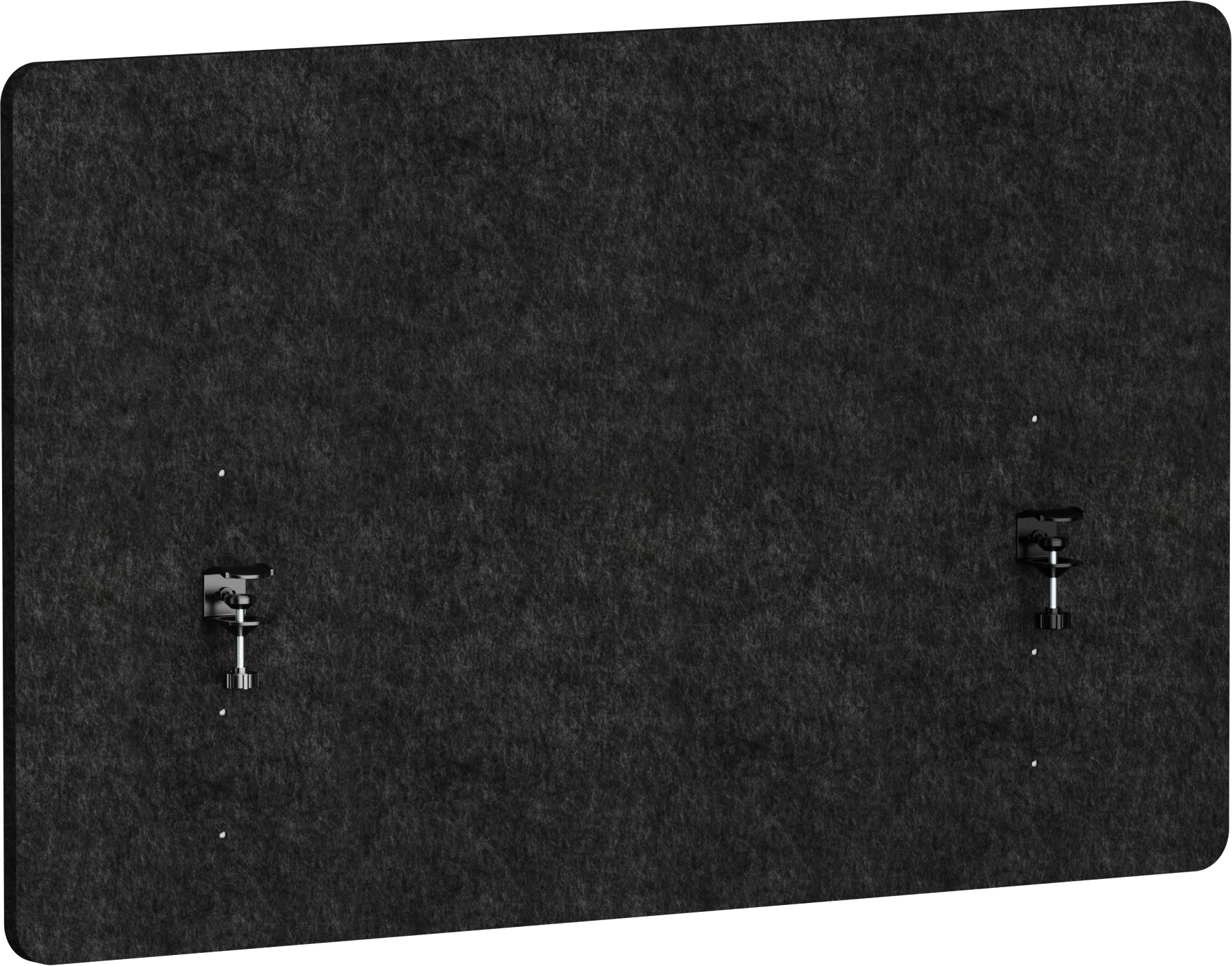 AlzaErgo Panel C13 Silent Desk Clip 120x75 cm černý