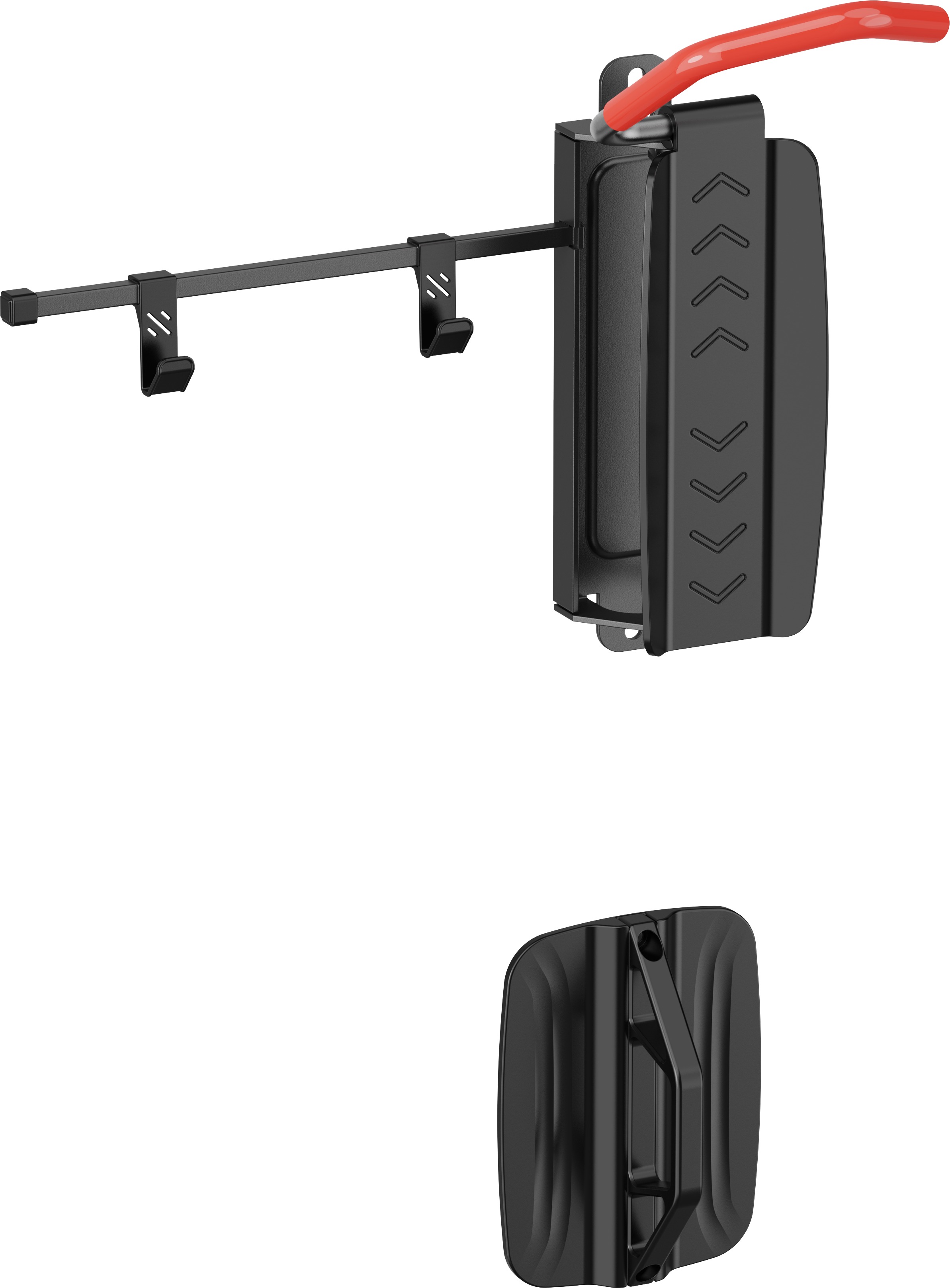 AlzaErgo Bike Rack SVW05 Vertical Tilt černý