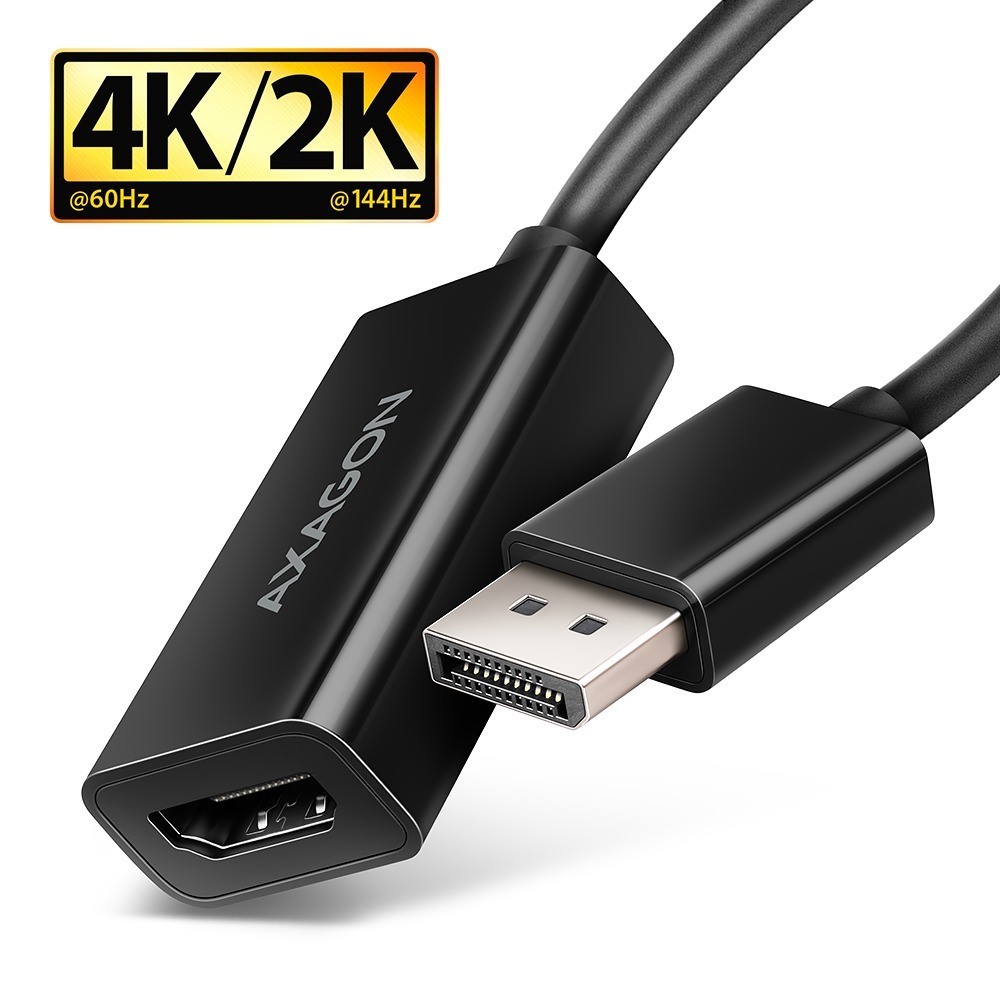 AXAGON RVD-HI20N DisplayPort na HDMI 2.0b adaptér