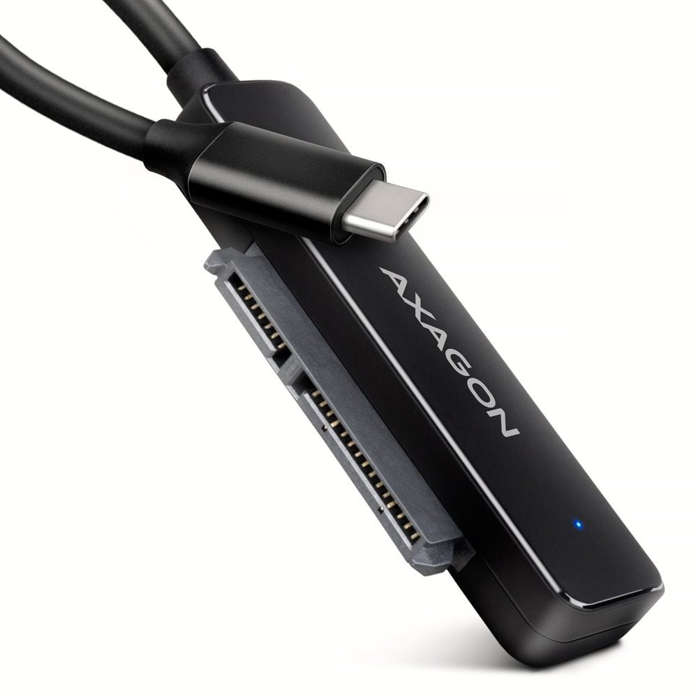 AXAGON ADSA-FP2C, USB-C 5Gbps > SATA 2.5" SSD/HDD SLIM adapter, cable 20 cm
