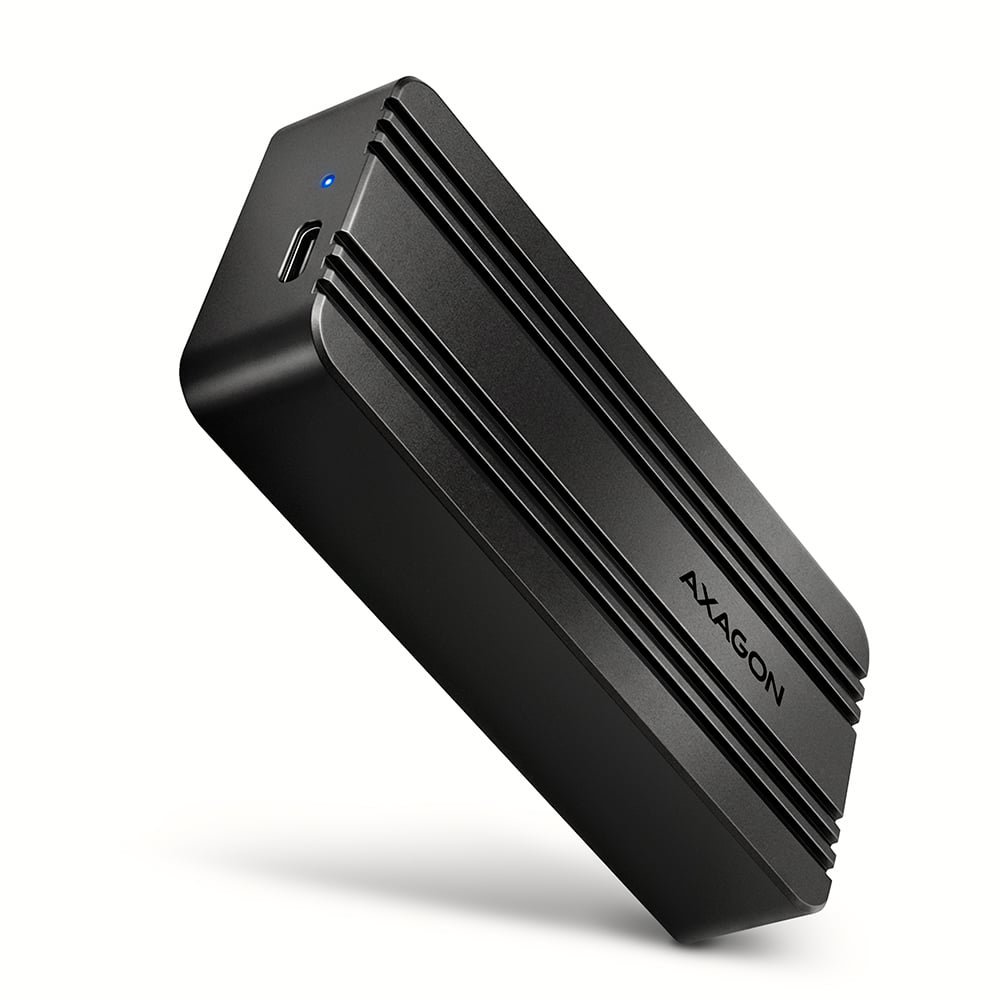 AXAGON EEM2-40G, M.2 NVMe SSD Enclosure, USB-C 40Gbps, ARMORED Aluminum