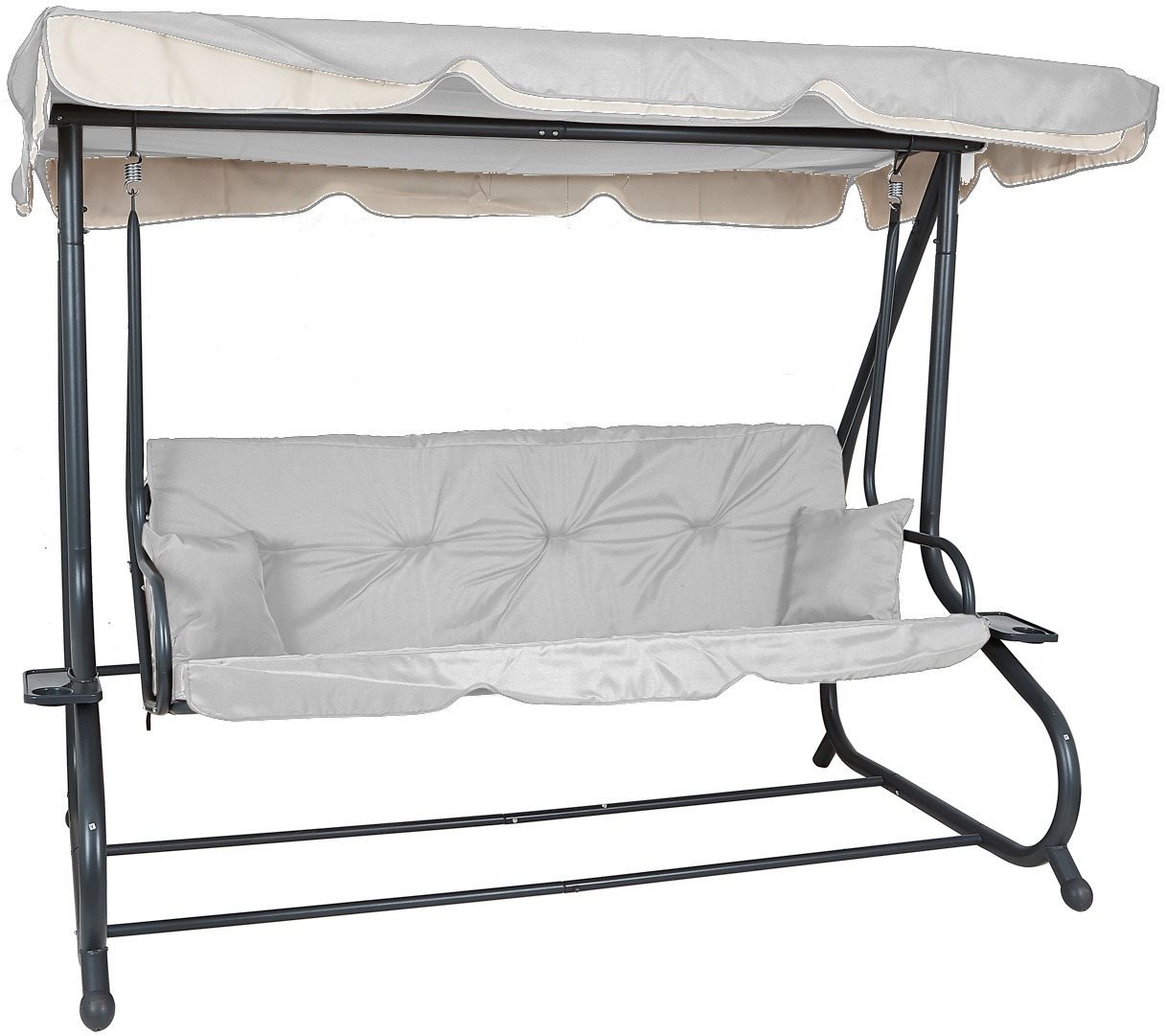Aga Zahradní houpačka 2v1 GRANDLUX Light Grey