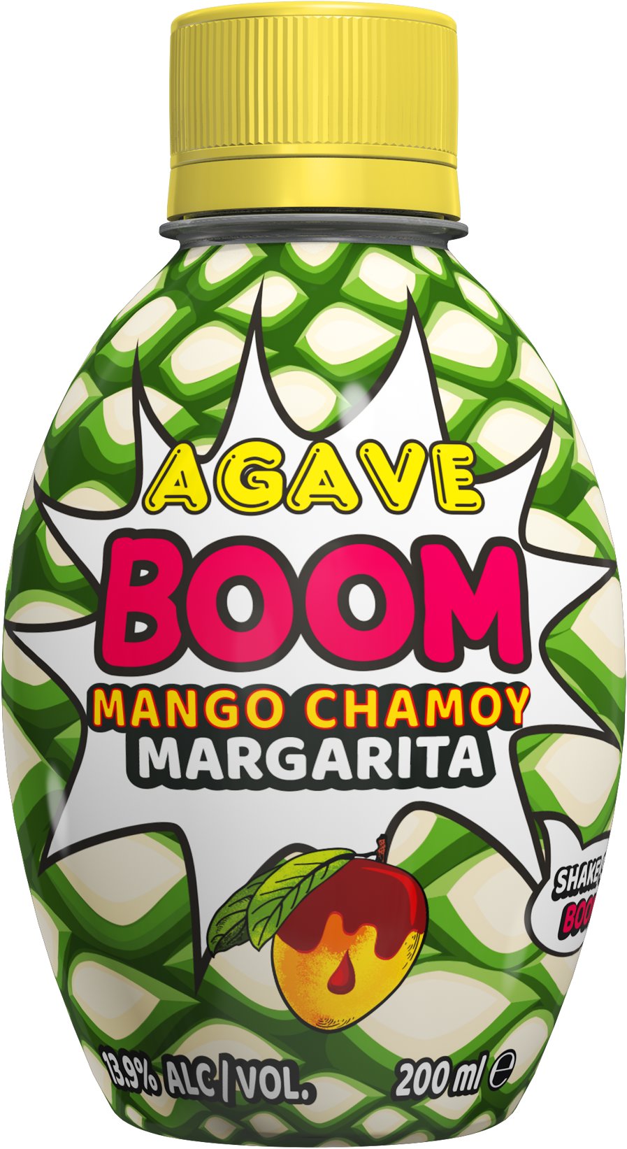 Agave Boom Mango Chamoy Margarita 0,2 l, 13,9 % vol.