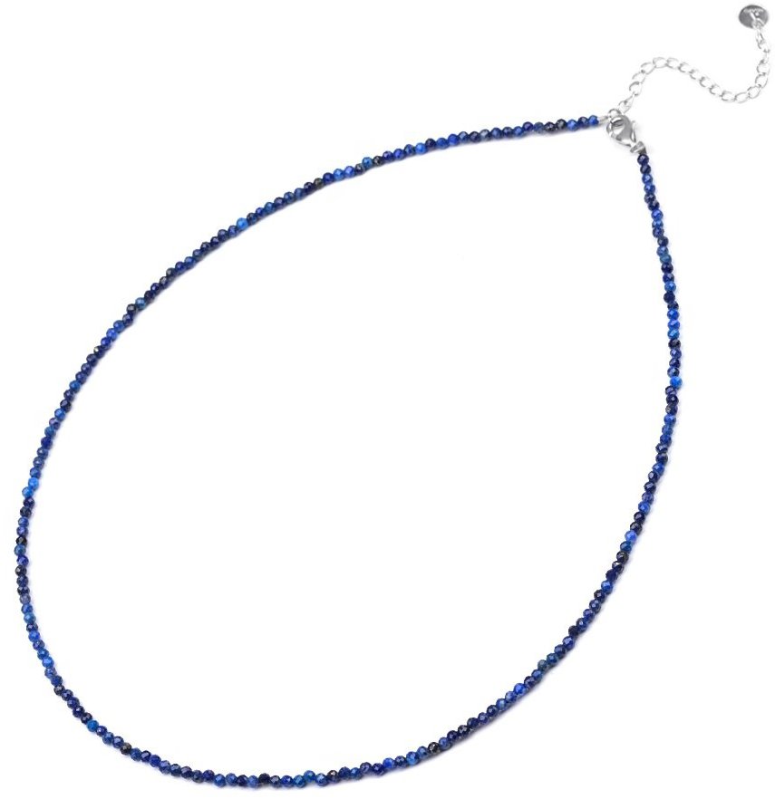 Agato Dámský minerální náhrdelník s lazuritem POL-N02/47L (Ag925/1000, 3,77 g)