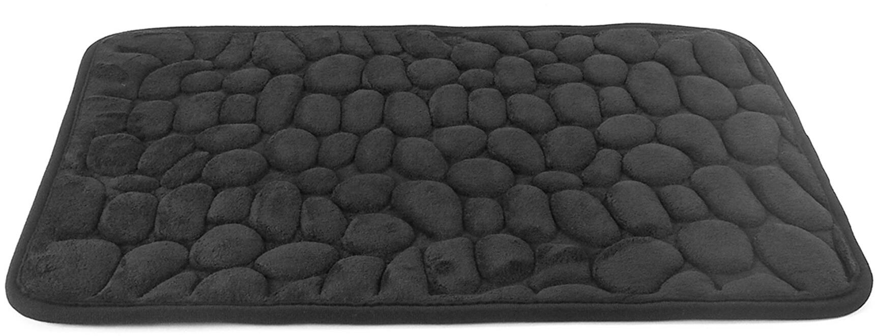 Aga Koupelnová předložka, 40 × 60 cm, černá