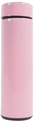 Aga Termoska s teploměrem 500 ml růžová