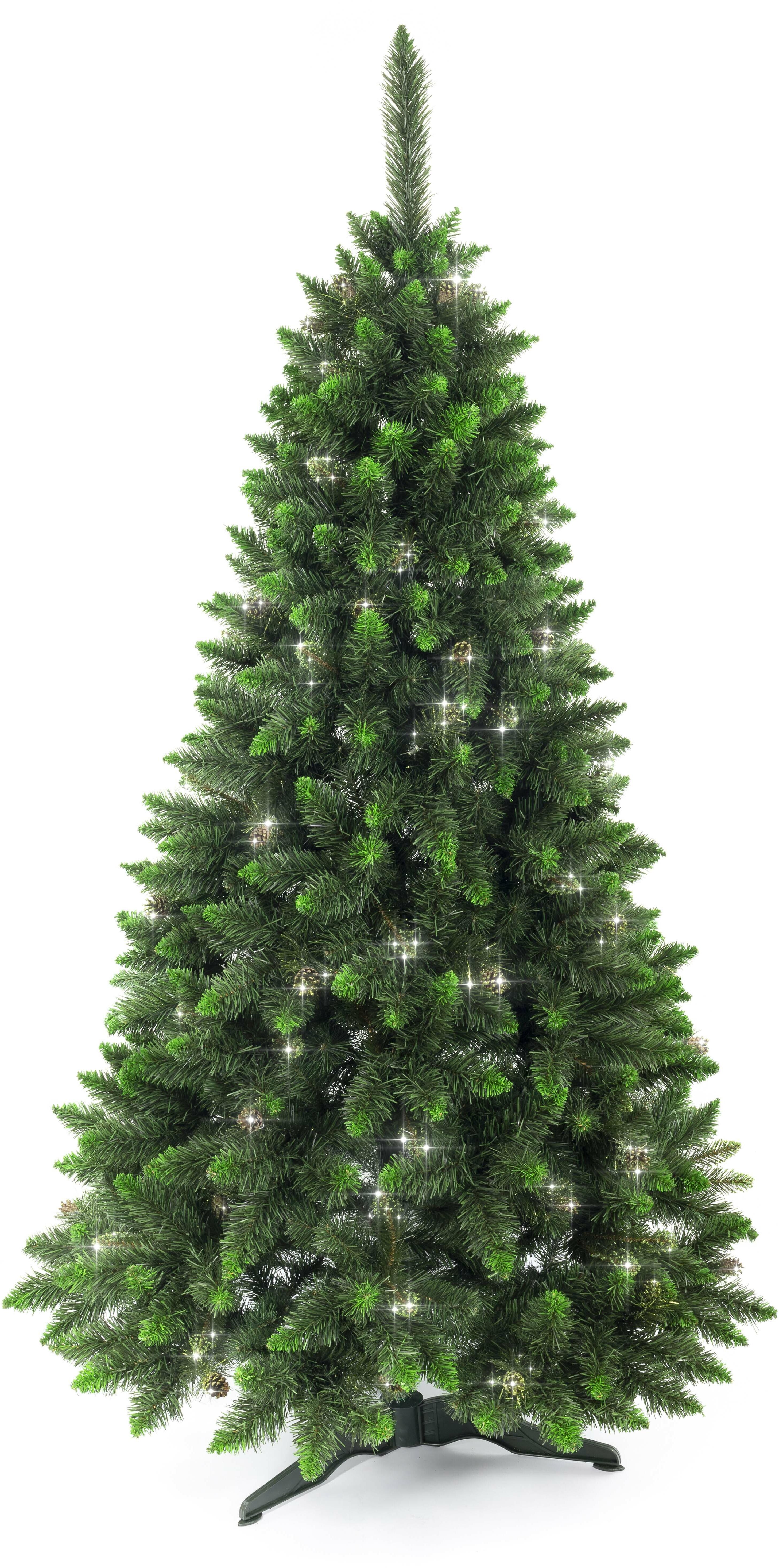 Aga Vánoční stromeček Borovice 150 cm Crystal smaragd