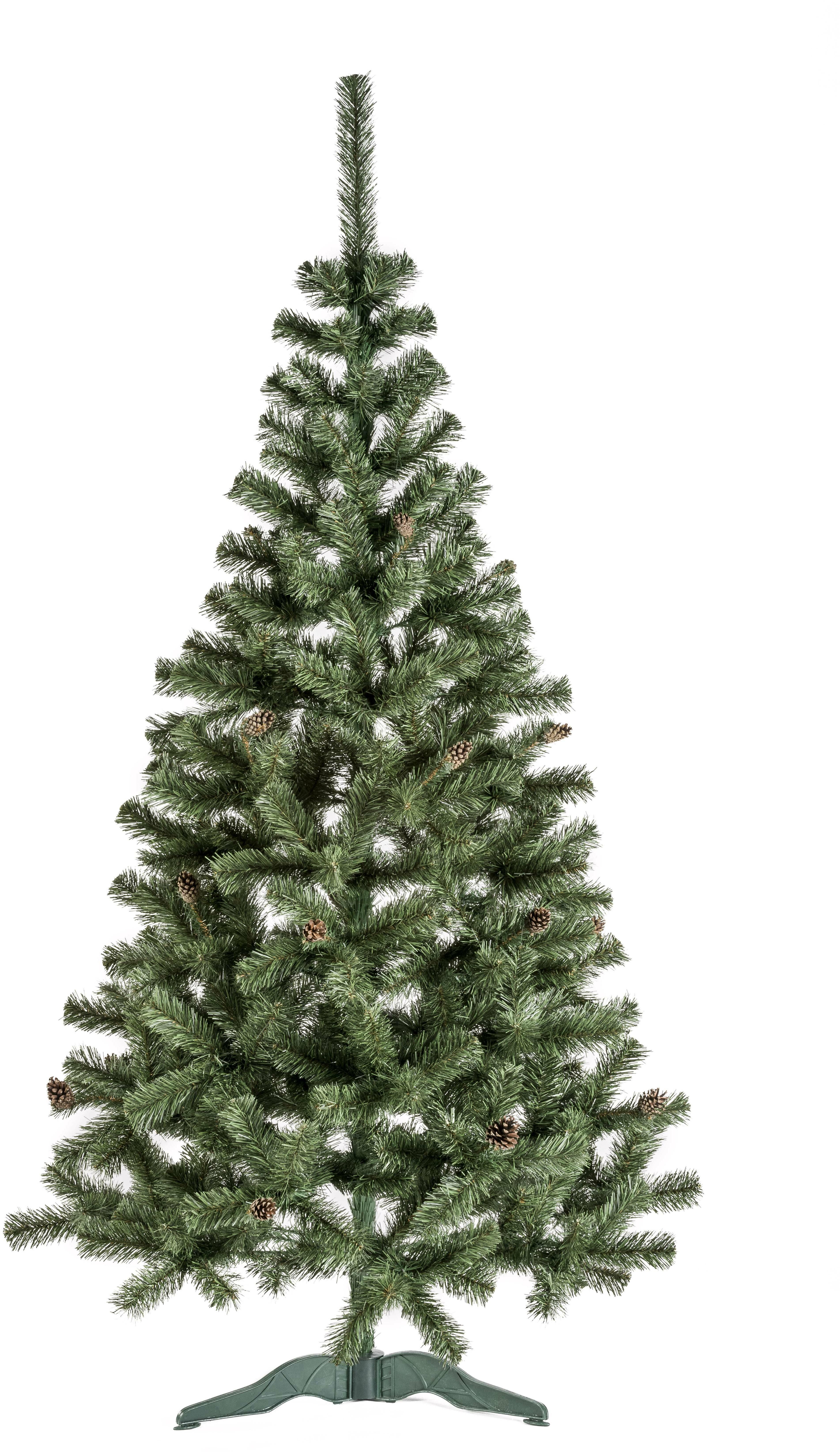 AGA Vánoční stromeček Jedle s šiškami 220 cm