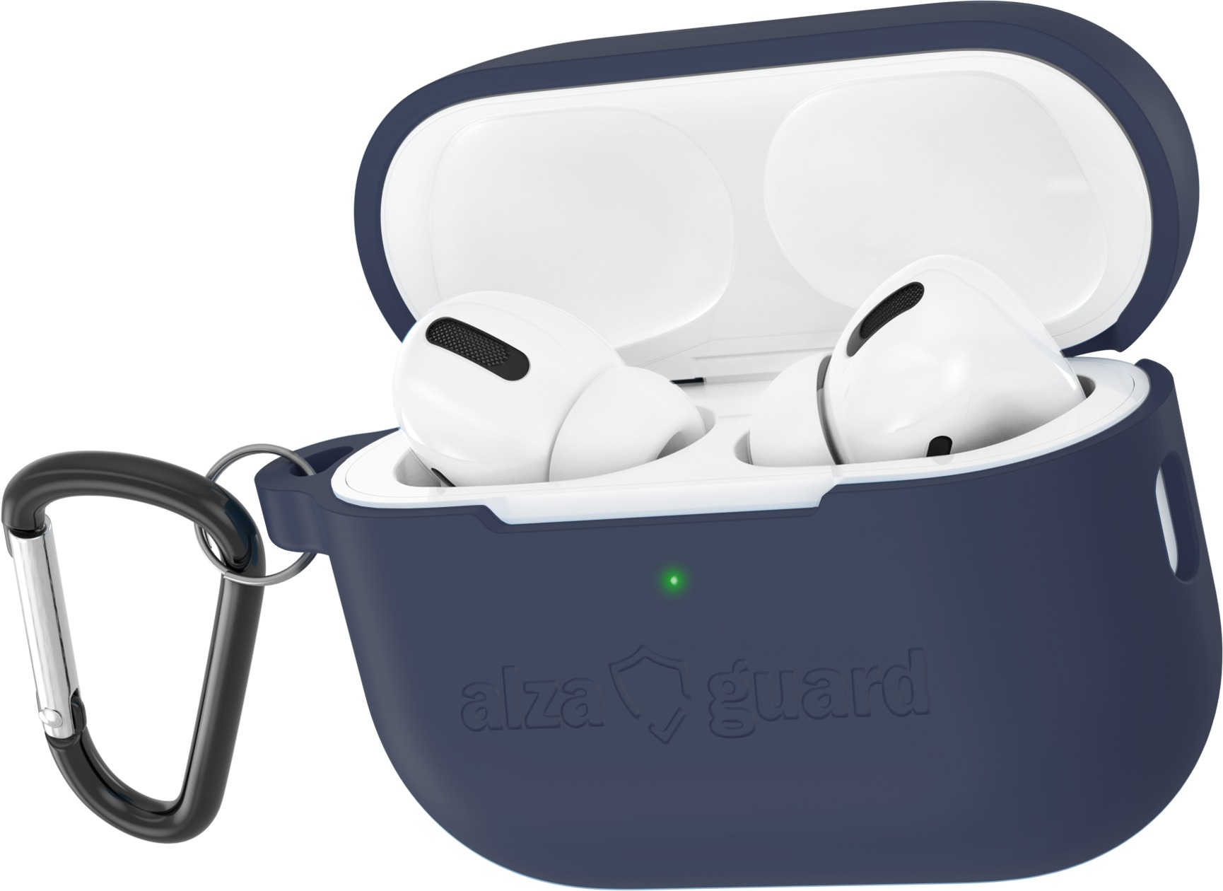 AlzaGuard Skinny Silicone Case pro Airpods Pro 2 modré
