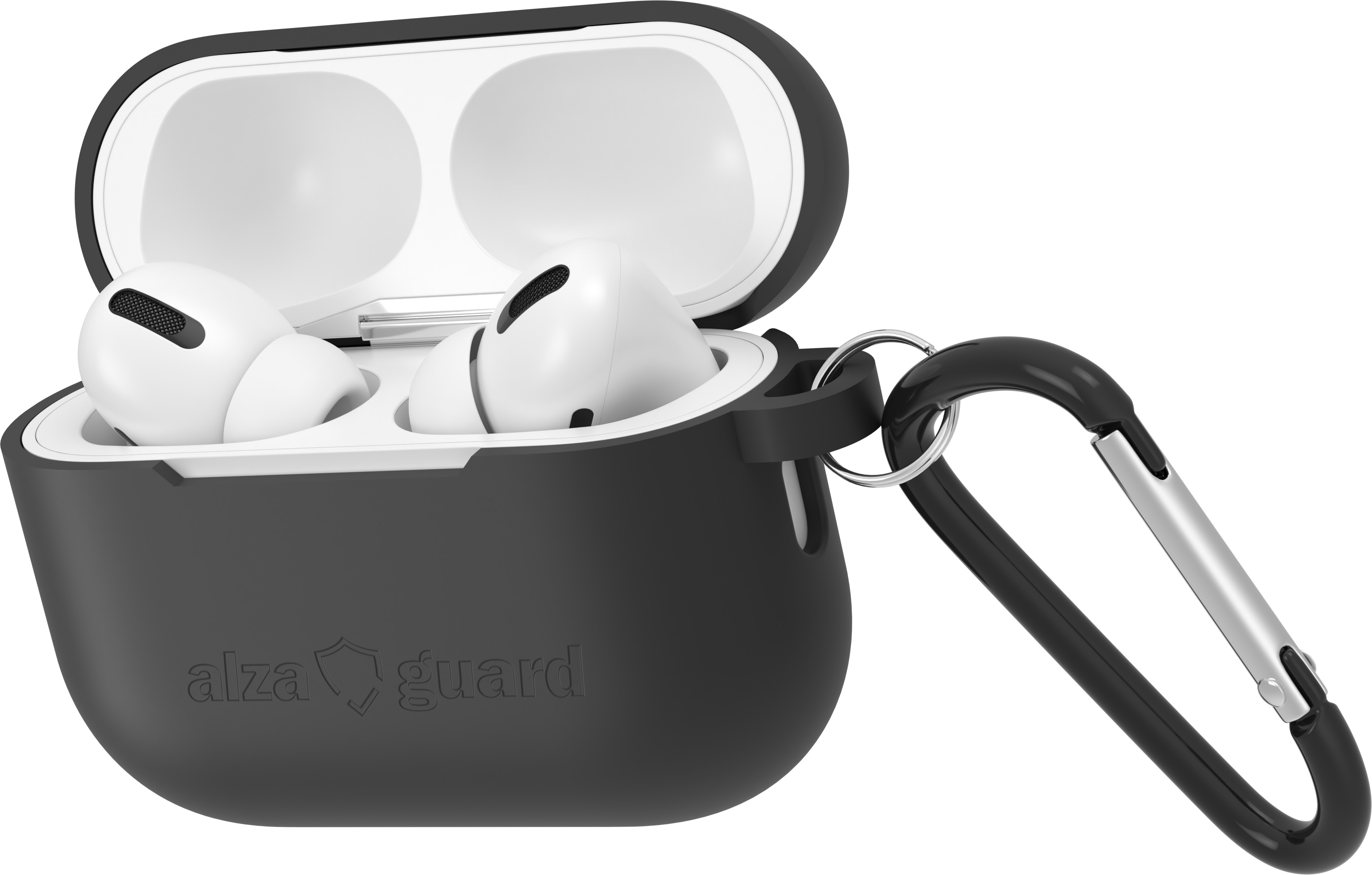 AlzaGuard Skinny Silicone Case pro Airpods Pro 3 černé