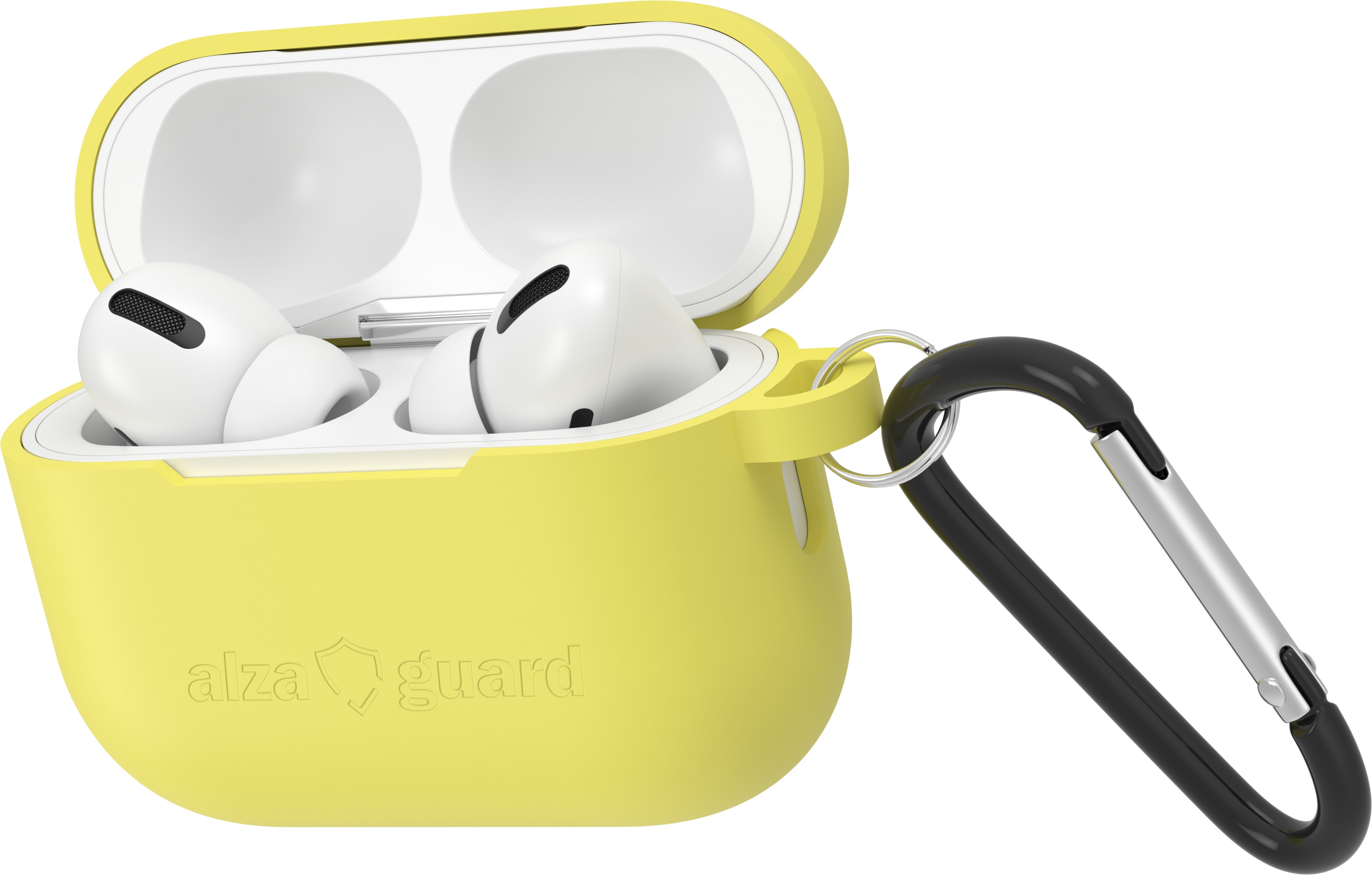 AlzaGuard Skinny Silicone Case pro Airpods Pro 3 žluté