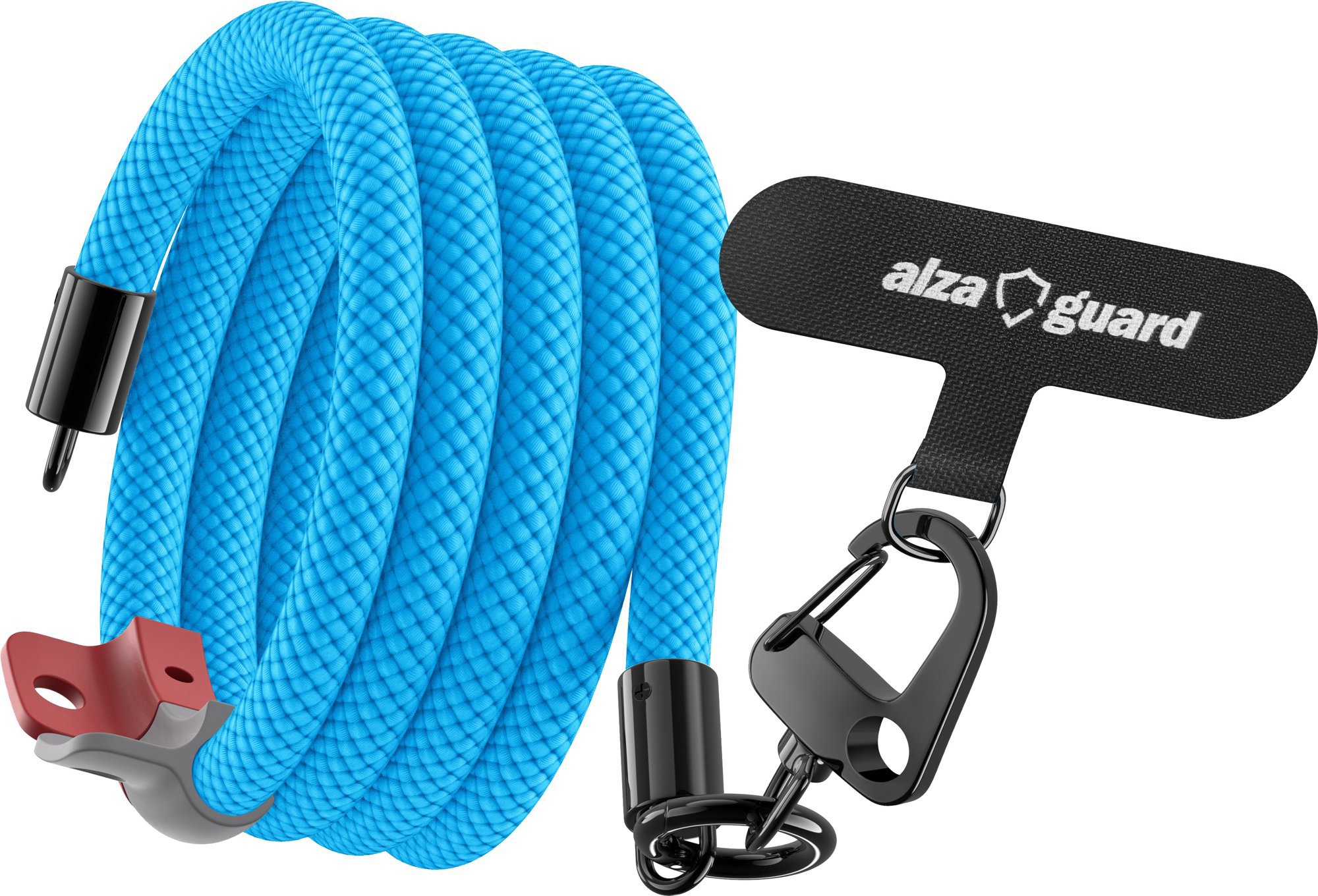 AlzaGuard Universal Lanyard Essential Long - světle modrá