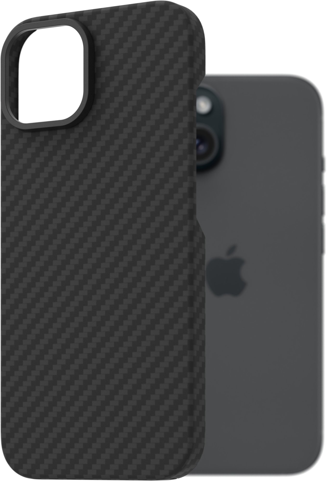 AlzaGuard Ultra Slim Aramid Case Compatible with MagSafe pro iPhone 15