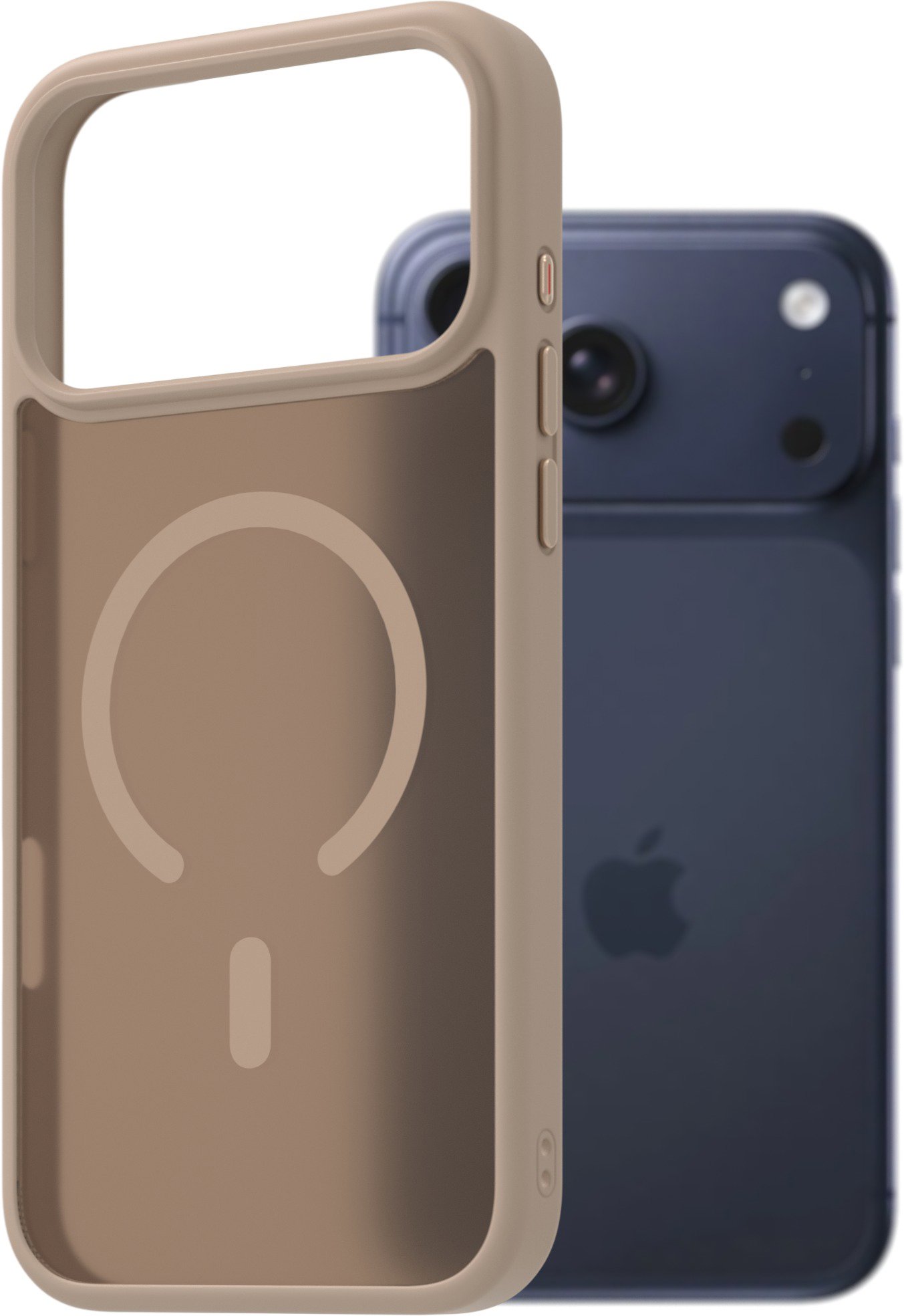 AlzaGuard Matte Case Compatible with Magsafe pro iPhone 17 Pro Max / 18 Pro Max pískově žlutý
