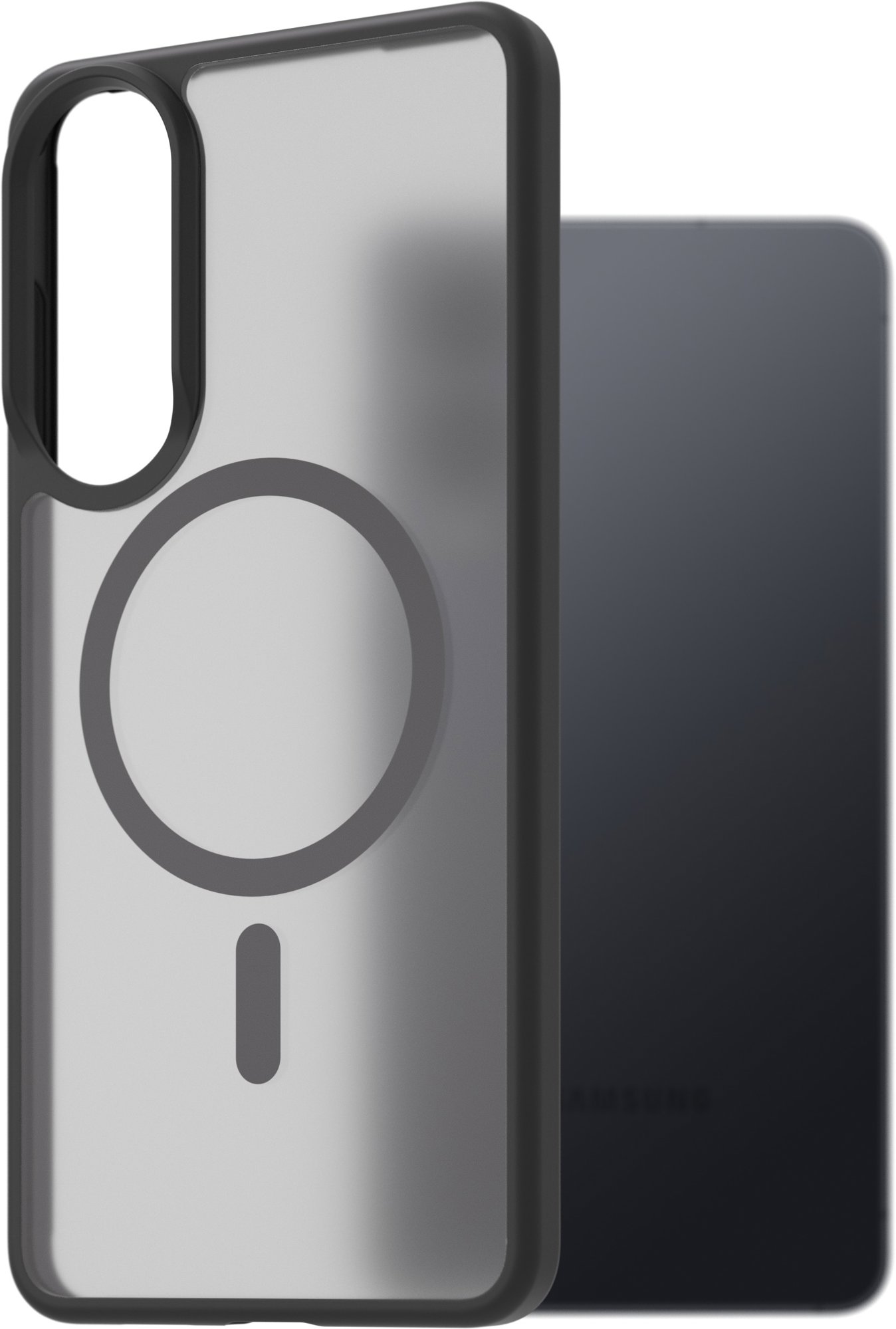 AlzaGuard Matte Case Compatible with Magsafe pro Samsung Galaxy S25 EDGE černý
