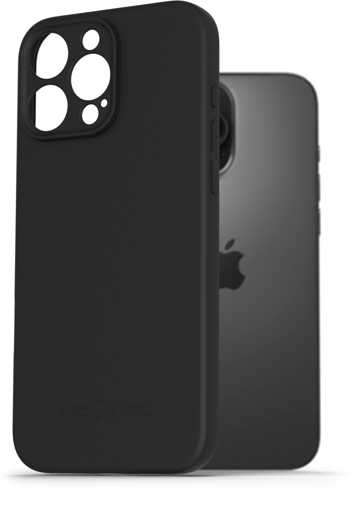 AlzaGuard Matte TPU Case pro iPhone 16 Pro Max černý