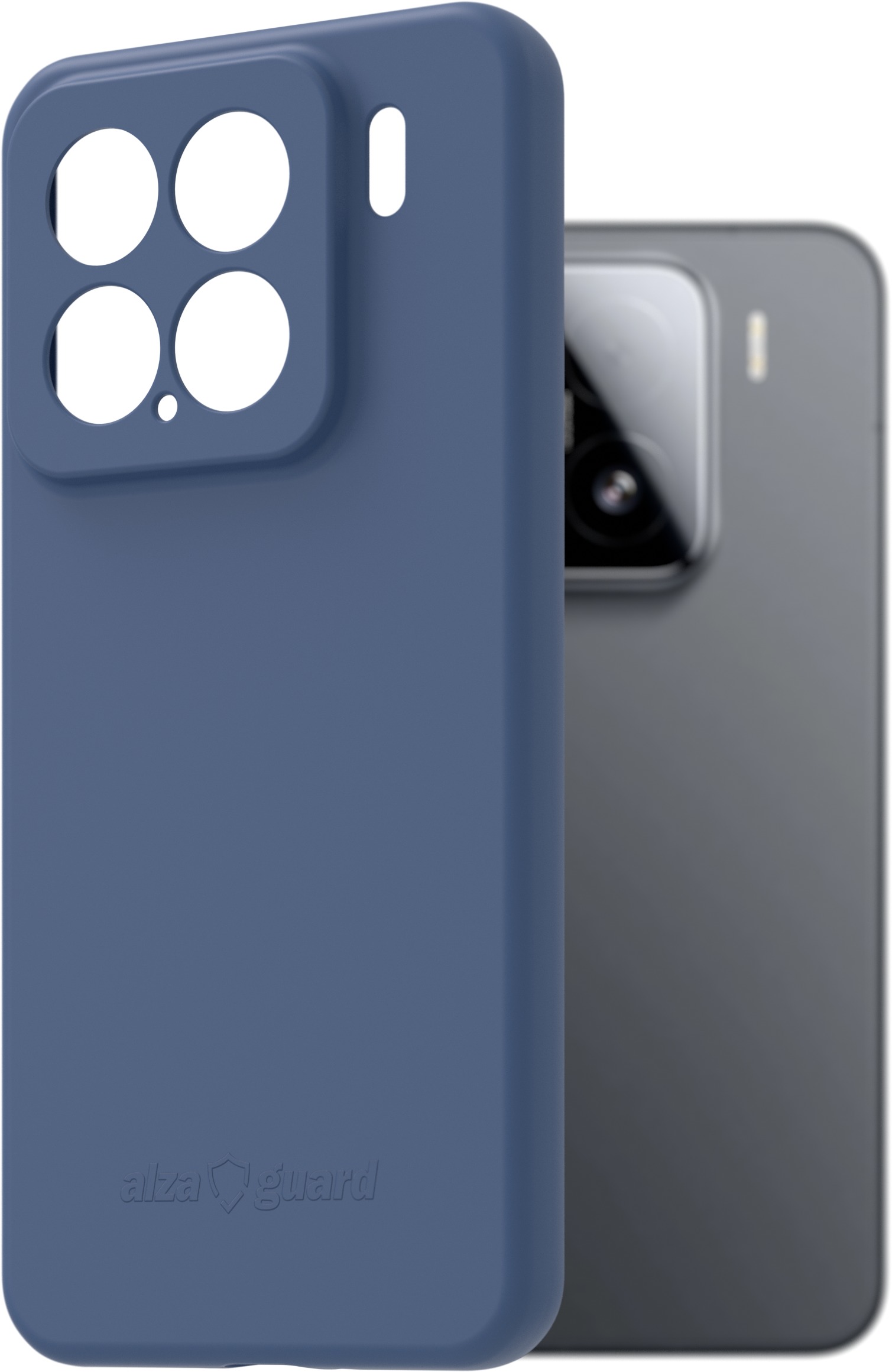 AlzaGuard Matte TPU Case pro Xiaomi 15 modrý