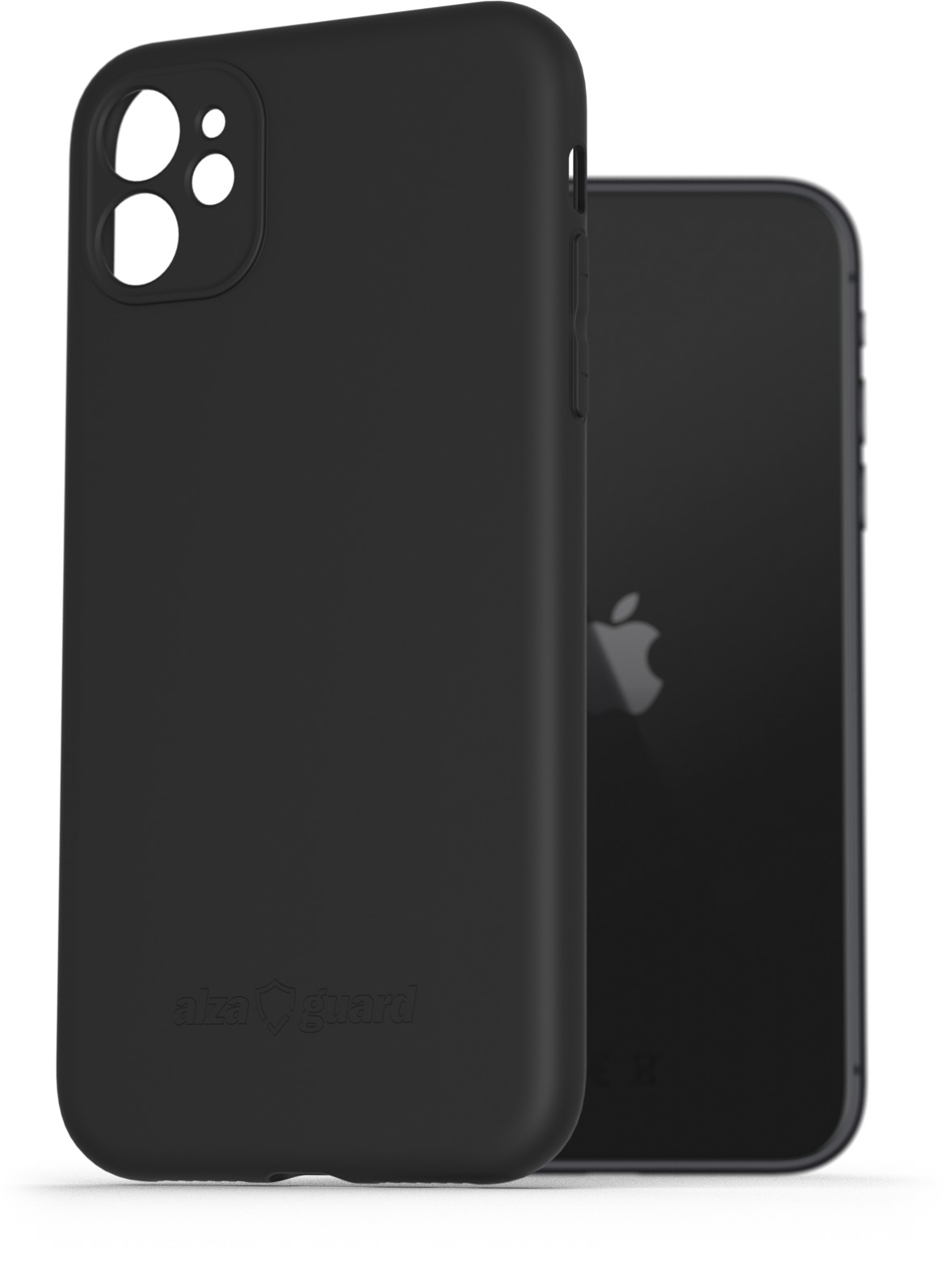 AlzaGuard Matte TPU Case pro iPhone 11 černý