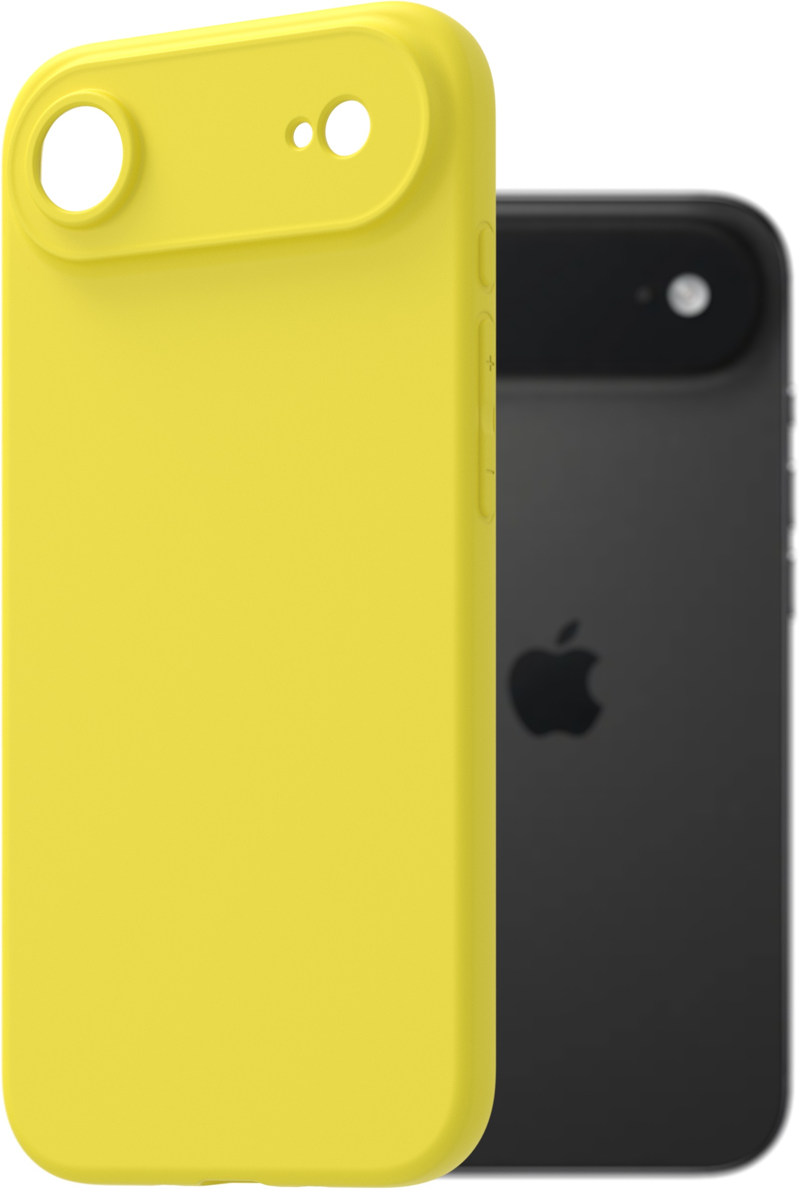 AlzaGuard Matte TPU Case pro iPhone Air žlutý