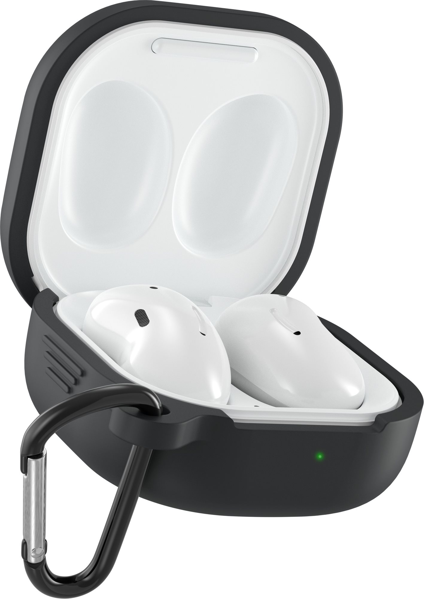 AlzaGuard Premium Silicone Case pro Samsung Galaxy Buds Live / Pro / FE / 2 / 2 Pro černé
